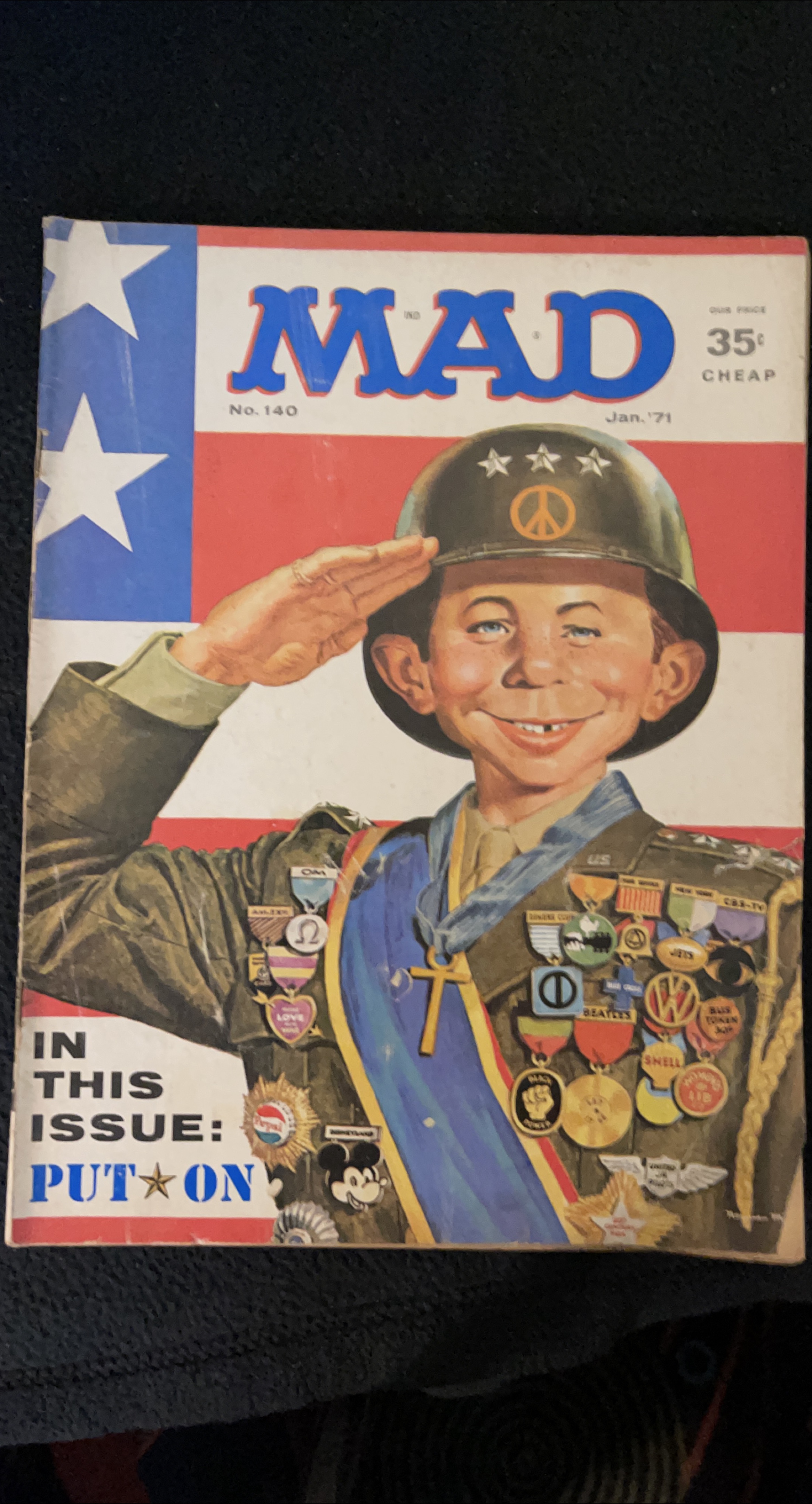 MAD Magazine No. 140, Jan '71 thumbnail