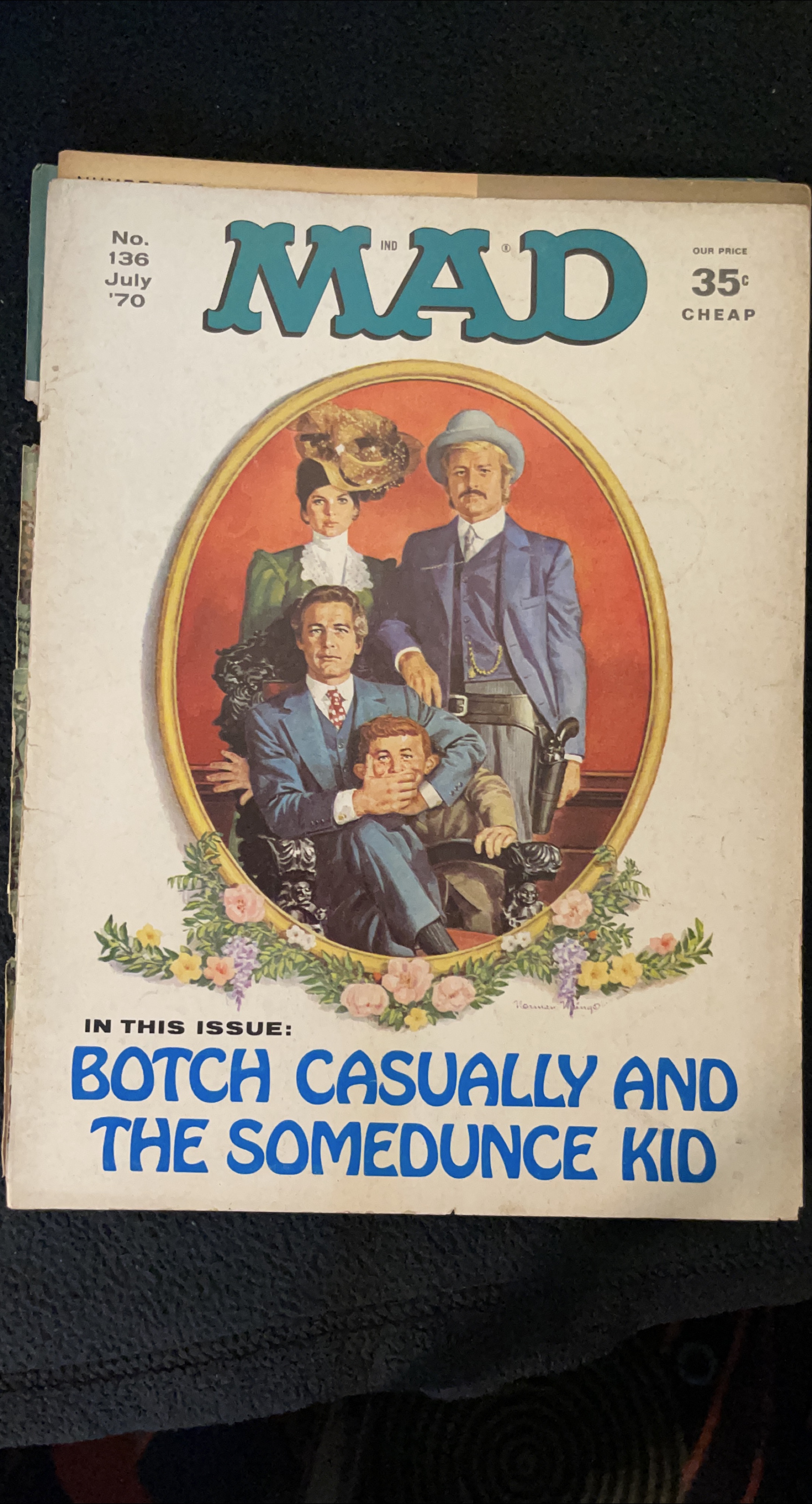 MAD Magazine No. 136 July '70 thumbnail