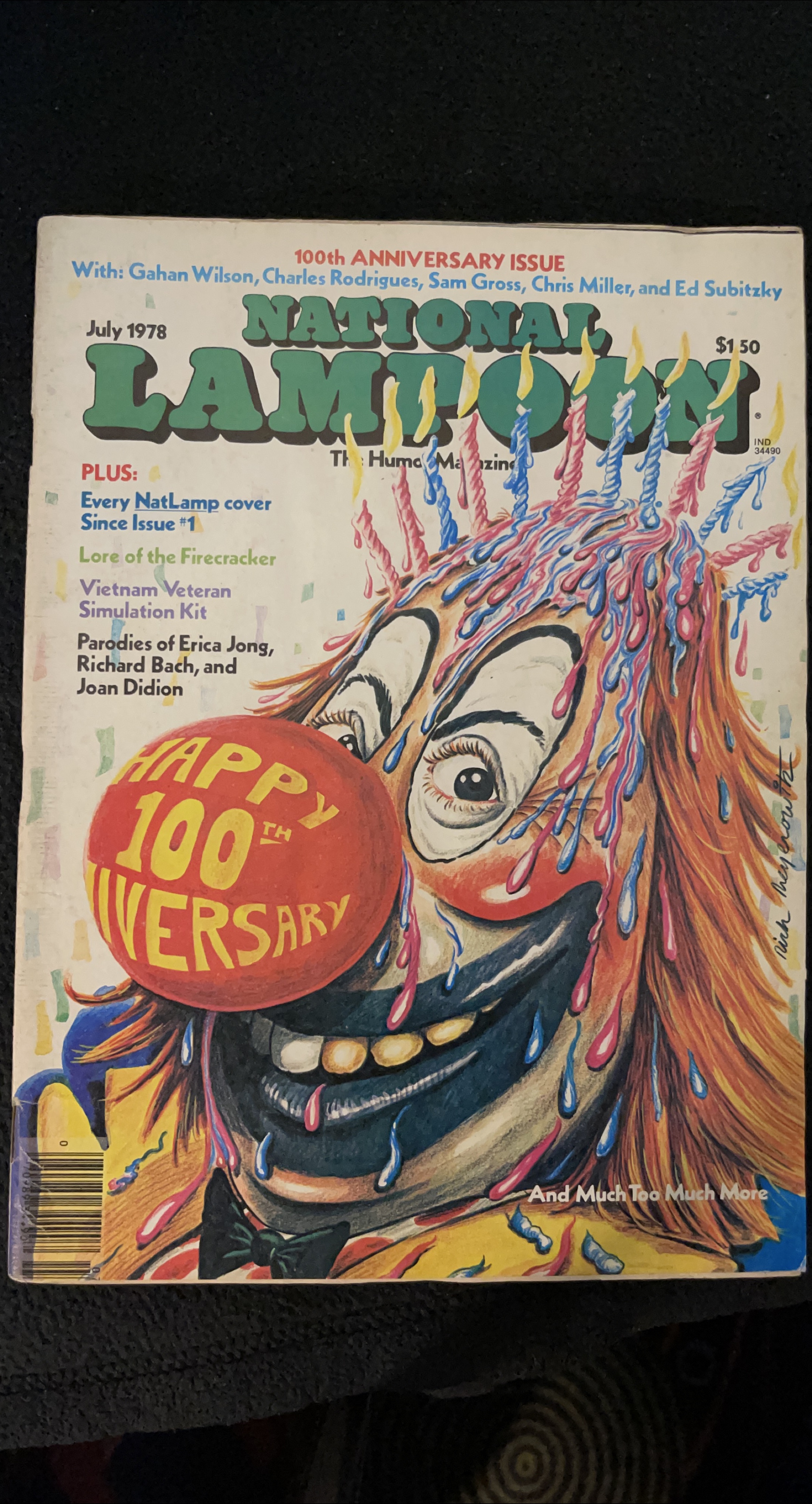 National Lampoon July 1978 100th Anniversary Issue thumbnail