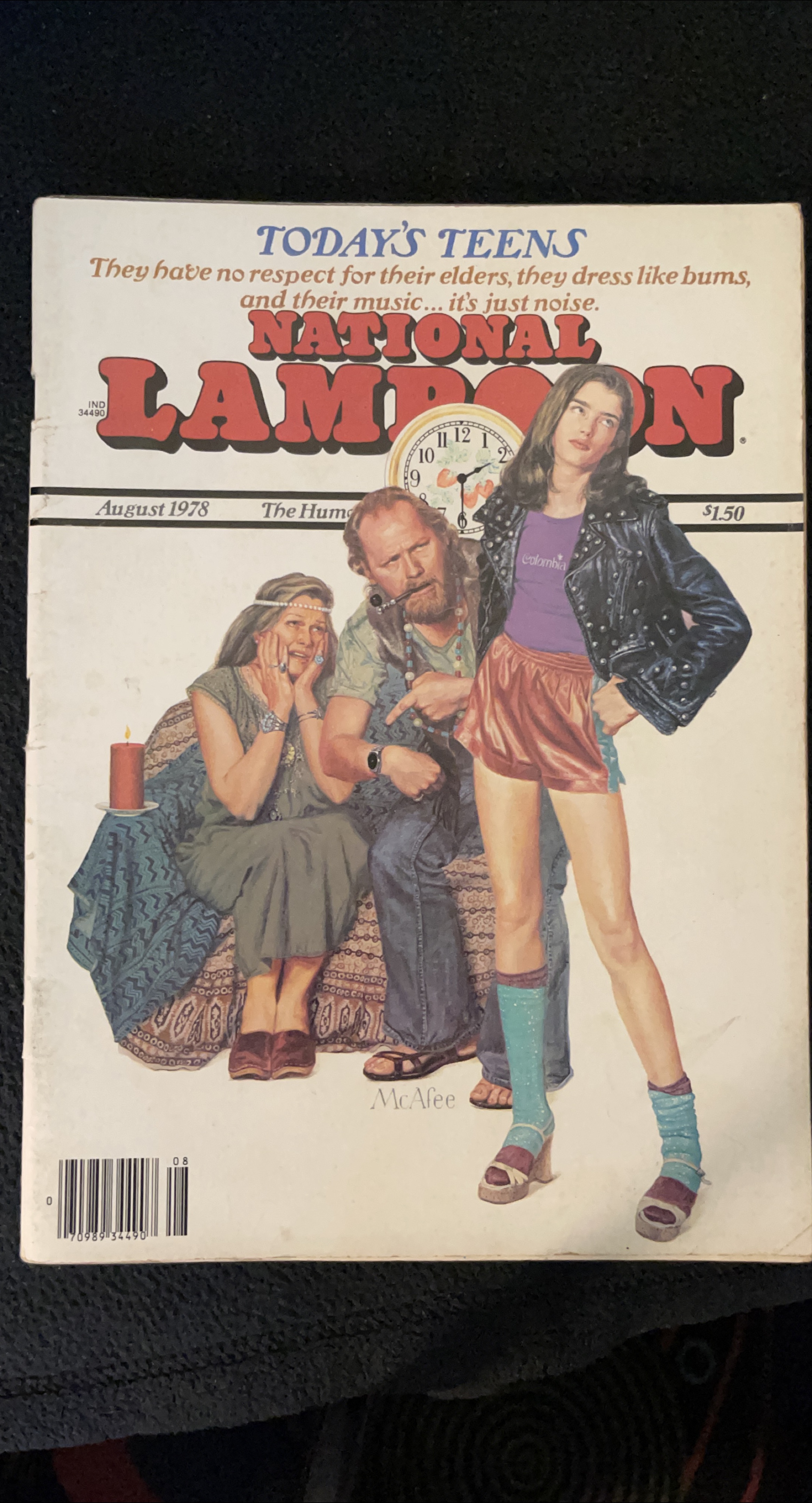 National Lampoon August 1978 Magazine thumbnail