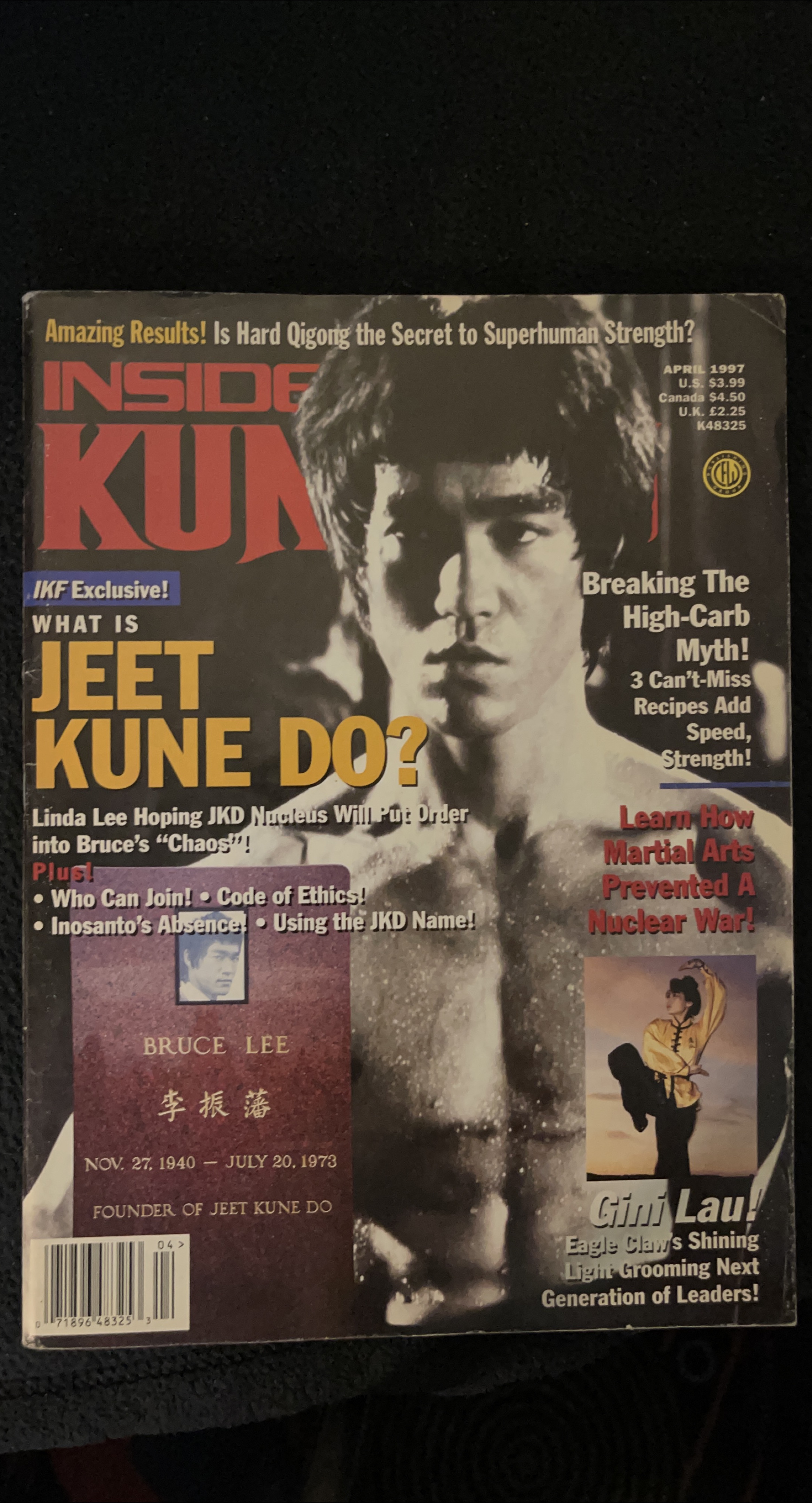 Inside Kung Fu Magazine - April 1997 thumbnail