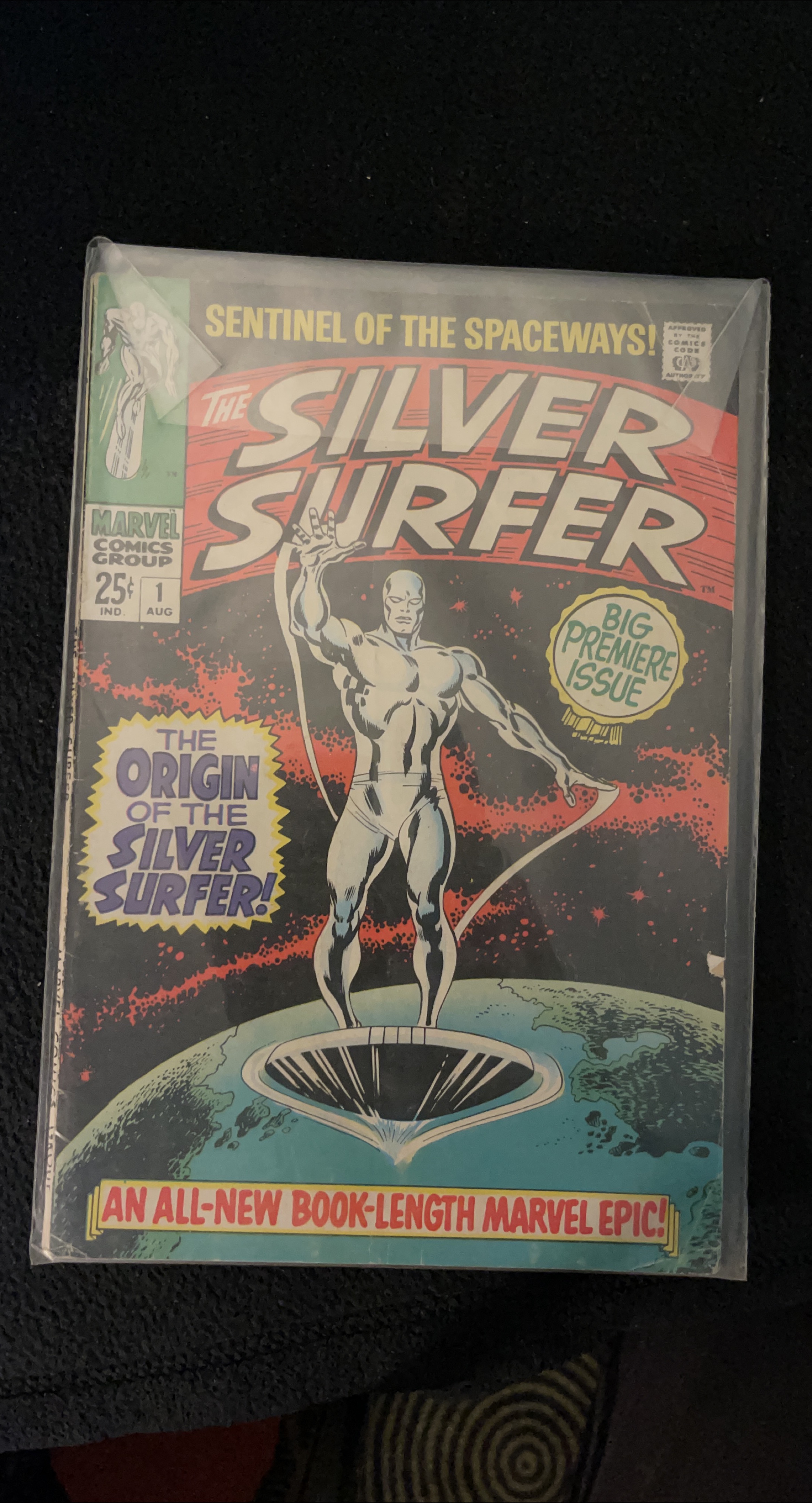 Silver Surfer #1 Marvel Comic Book thumbnail
