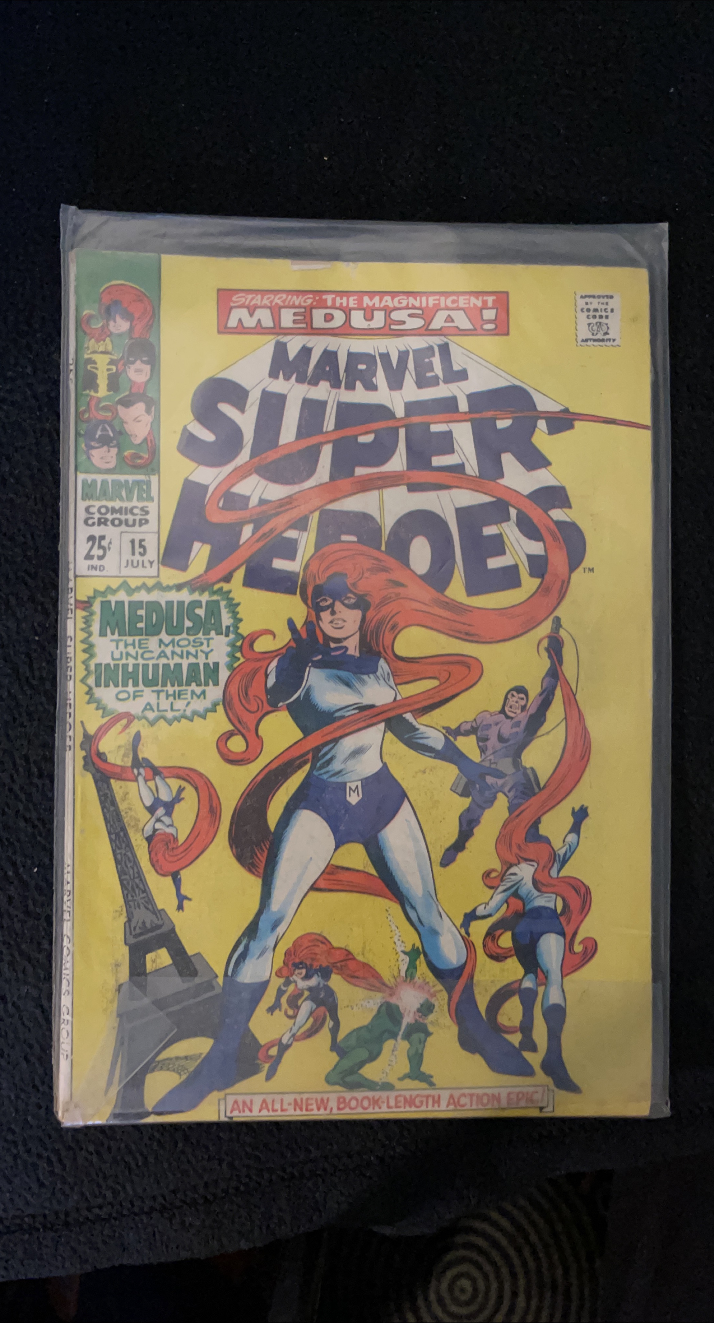Marvel Super Heroes Comic Book #15 thumbnail