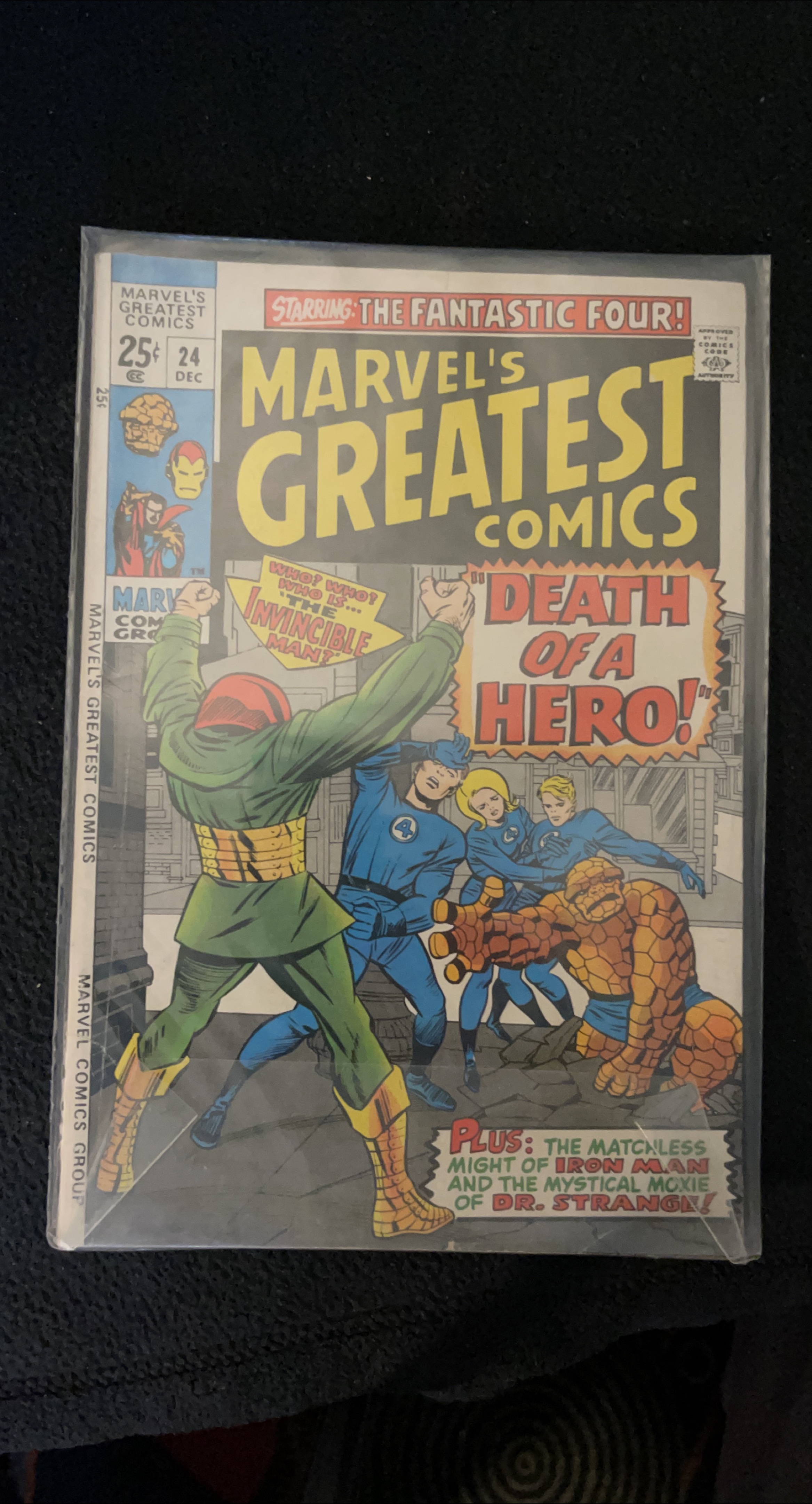 Marvel's Greatest Comics #24 - Death of a Hero! thumbnail