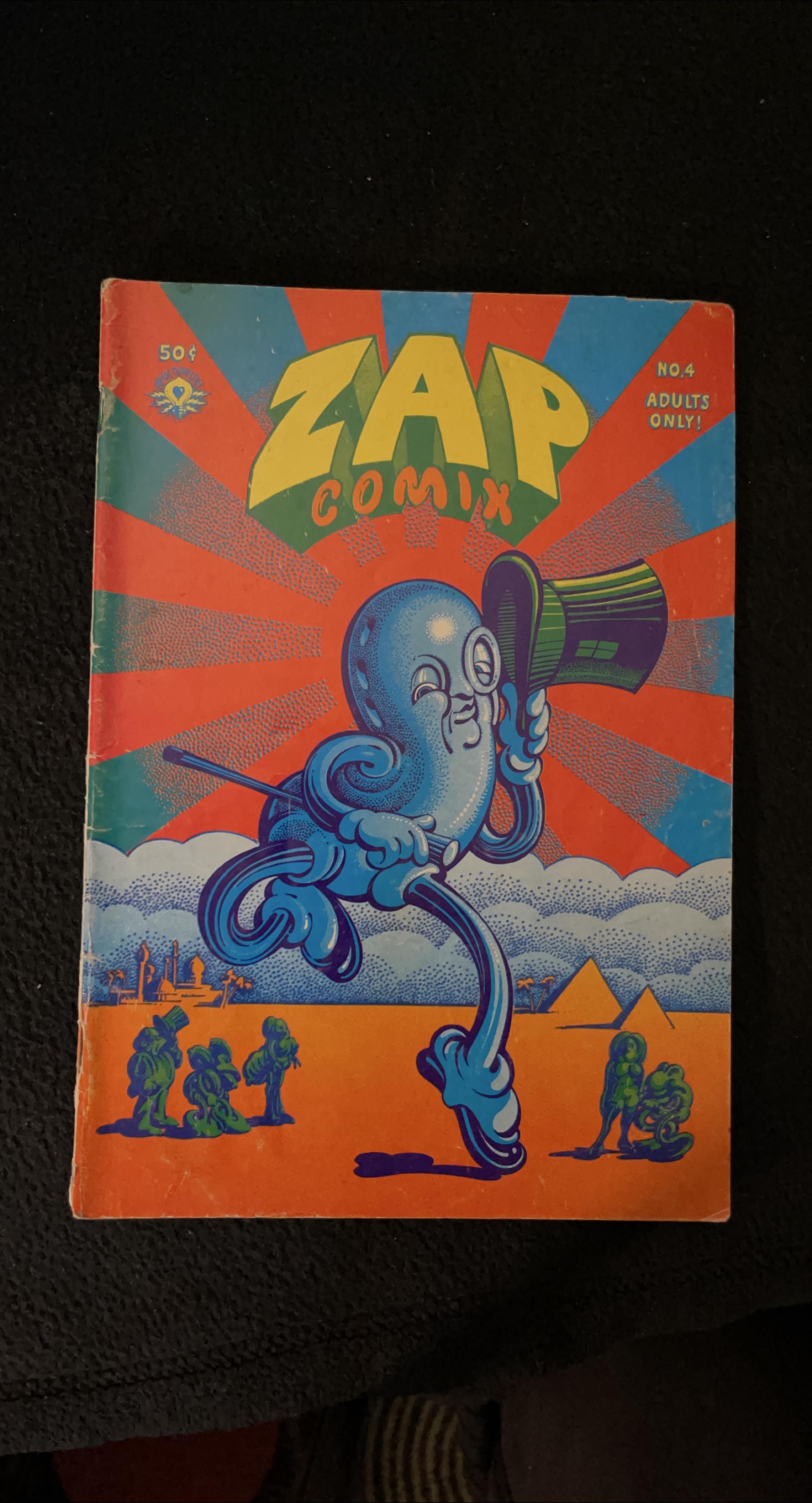 Zap Comix #4 Adult Comic Book thumbnail