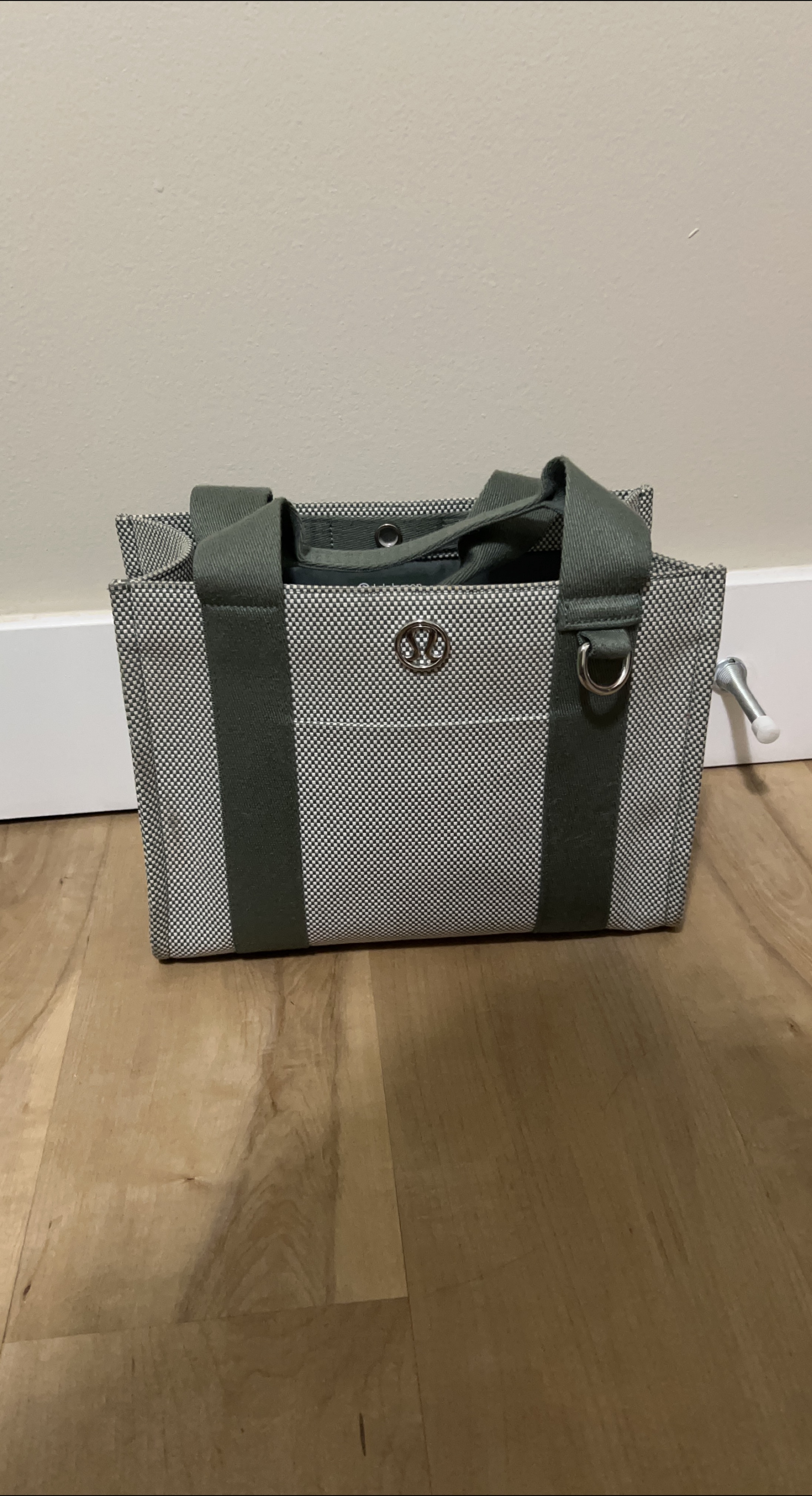 Lululemon Small Grey Tote Bag