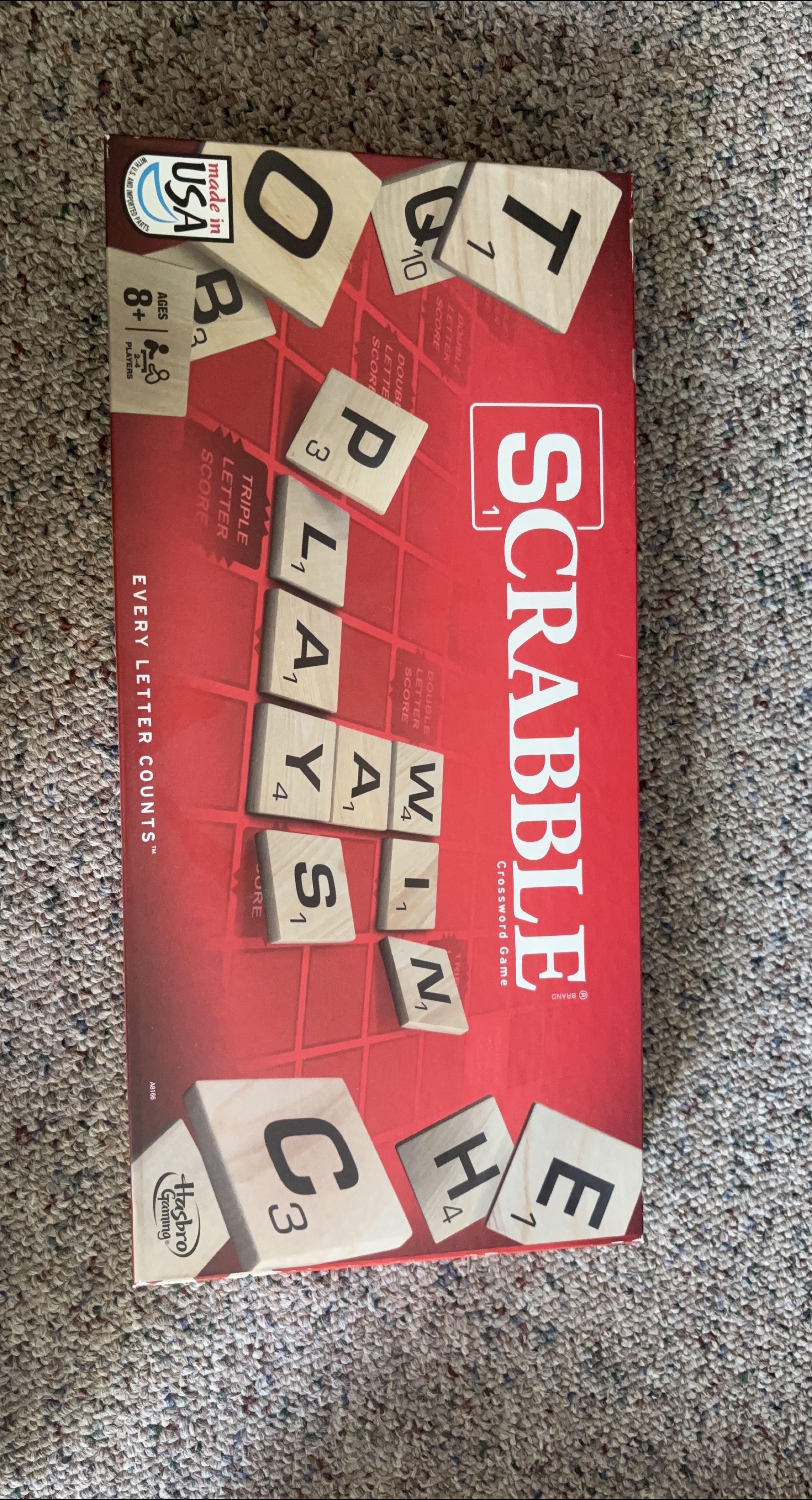 Hasbro Scrabble Crossword Game
