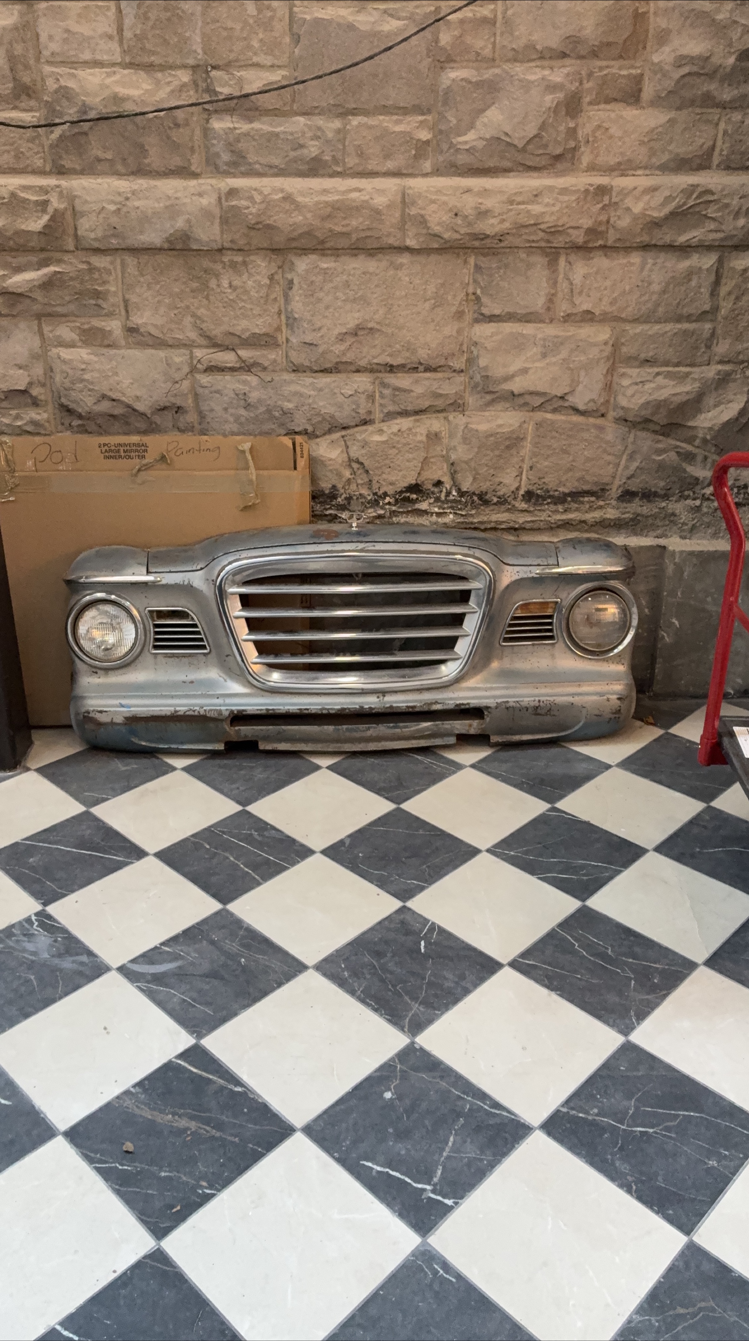Vintage Studebaker Front End Grill thumbnail