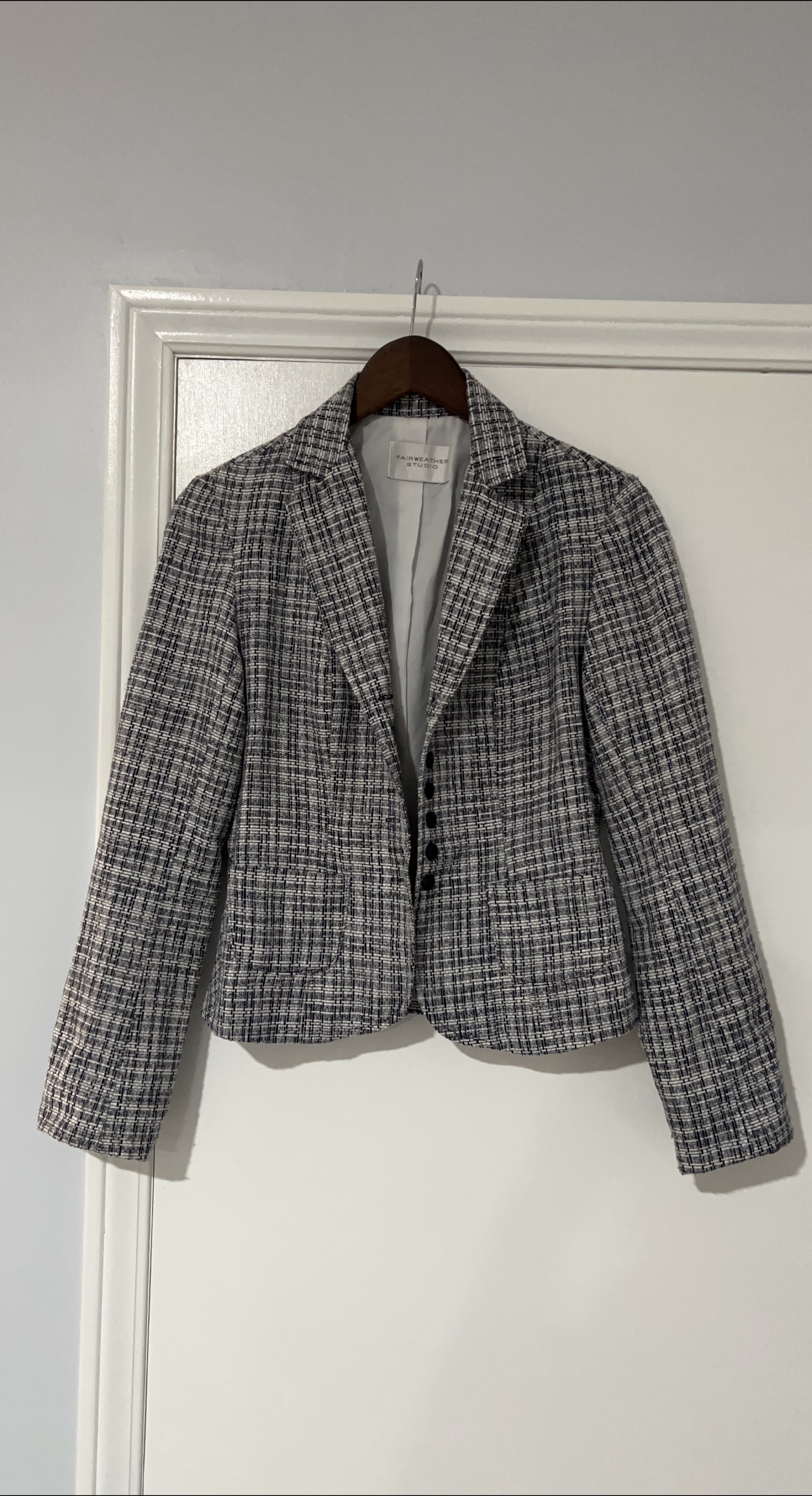 Fairweather Studio Plaid Blazer thumbnail