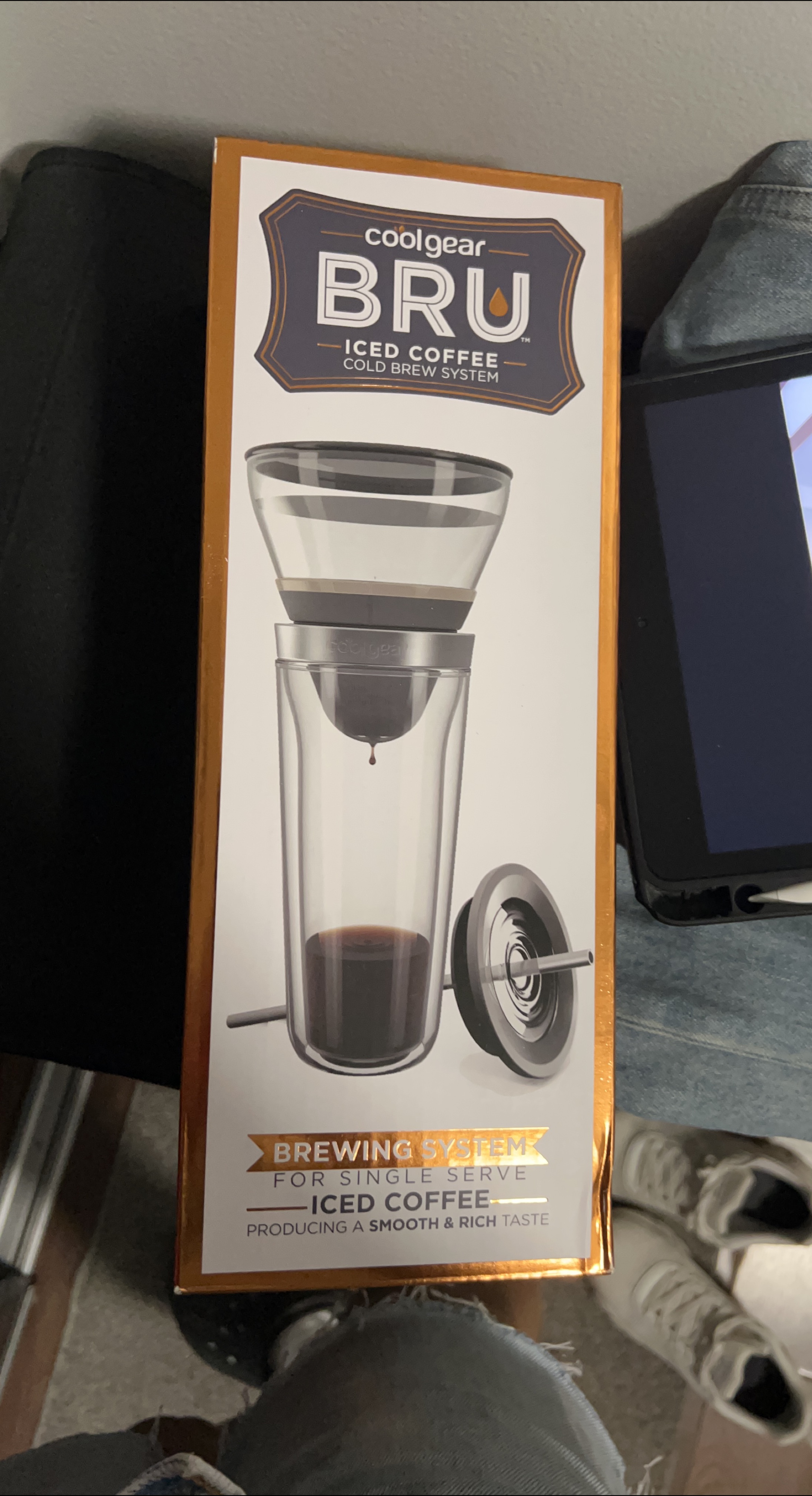 Cool Gear BRU Iced Coffee Cold Brew System - New