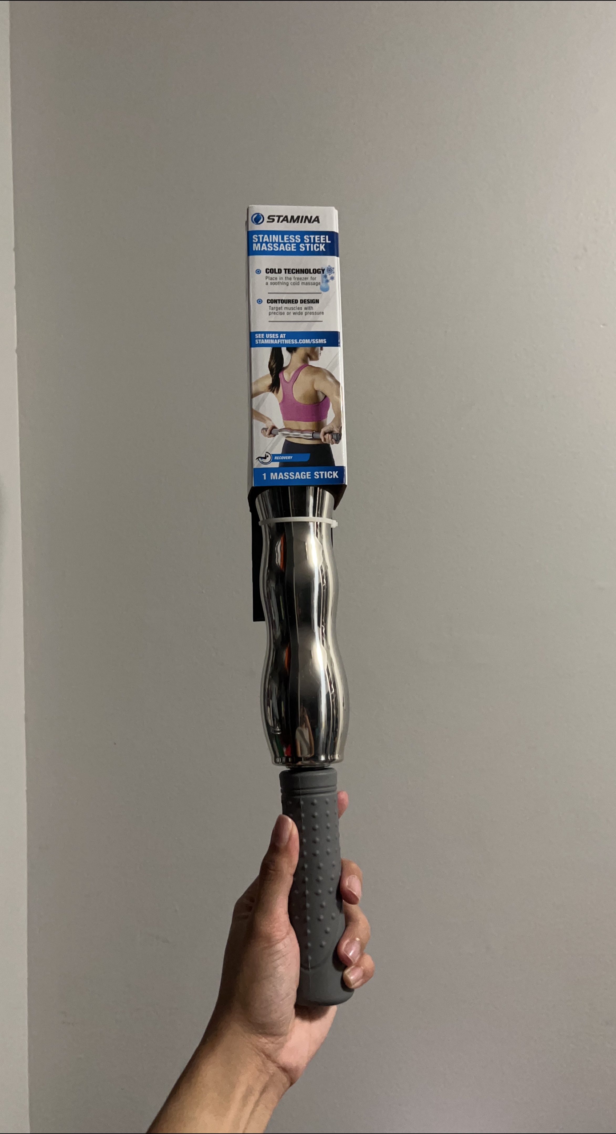 Stamina Stainless Steel Massage Stick