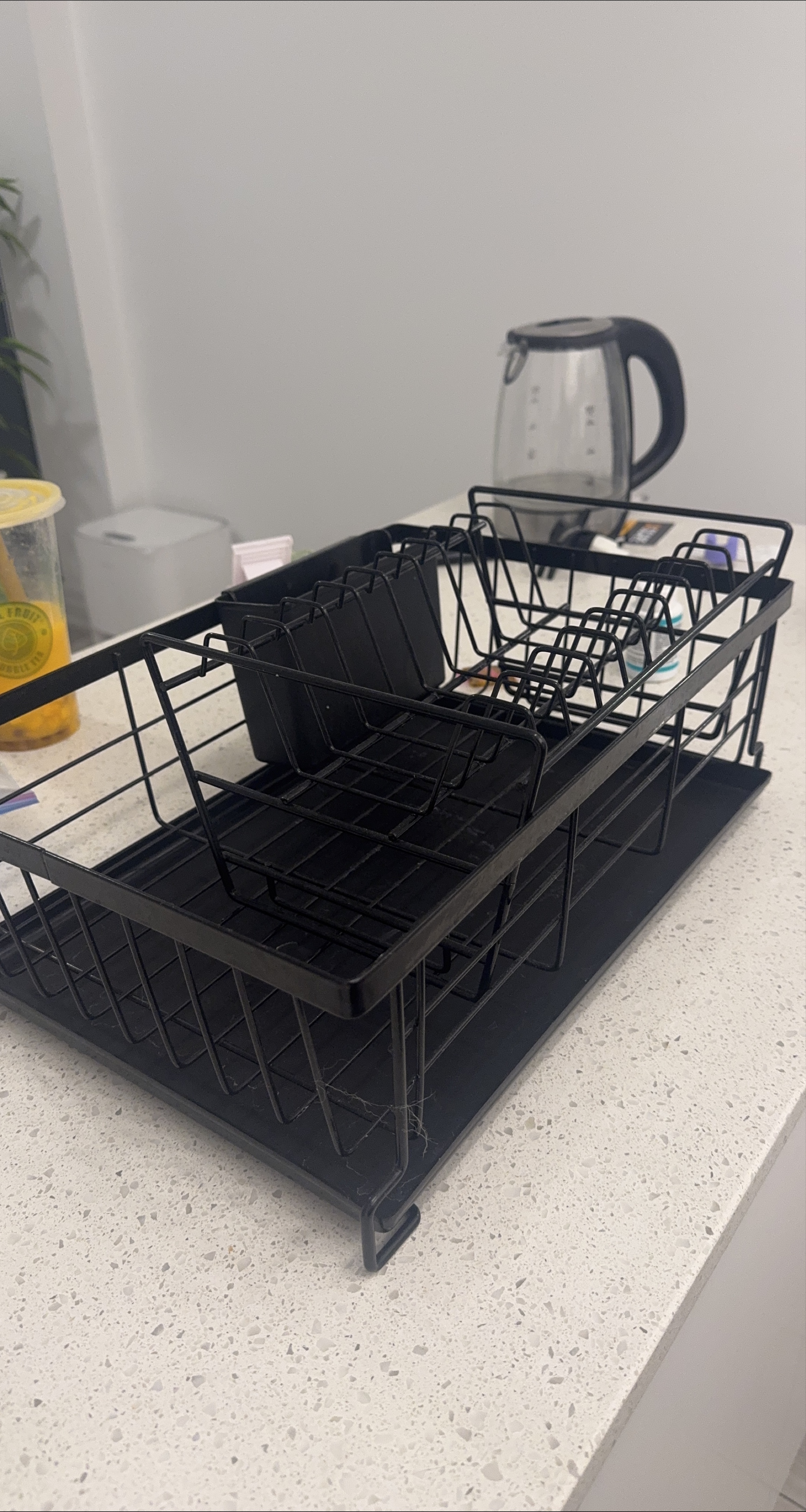 Black Metal Dish Rack thumbnail