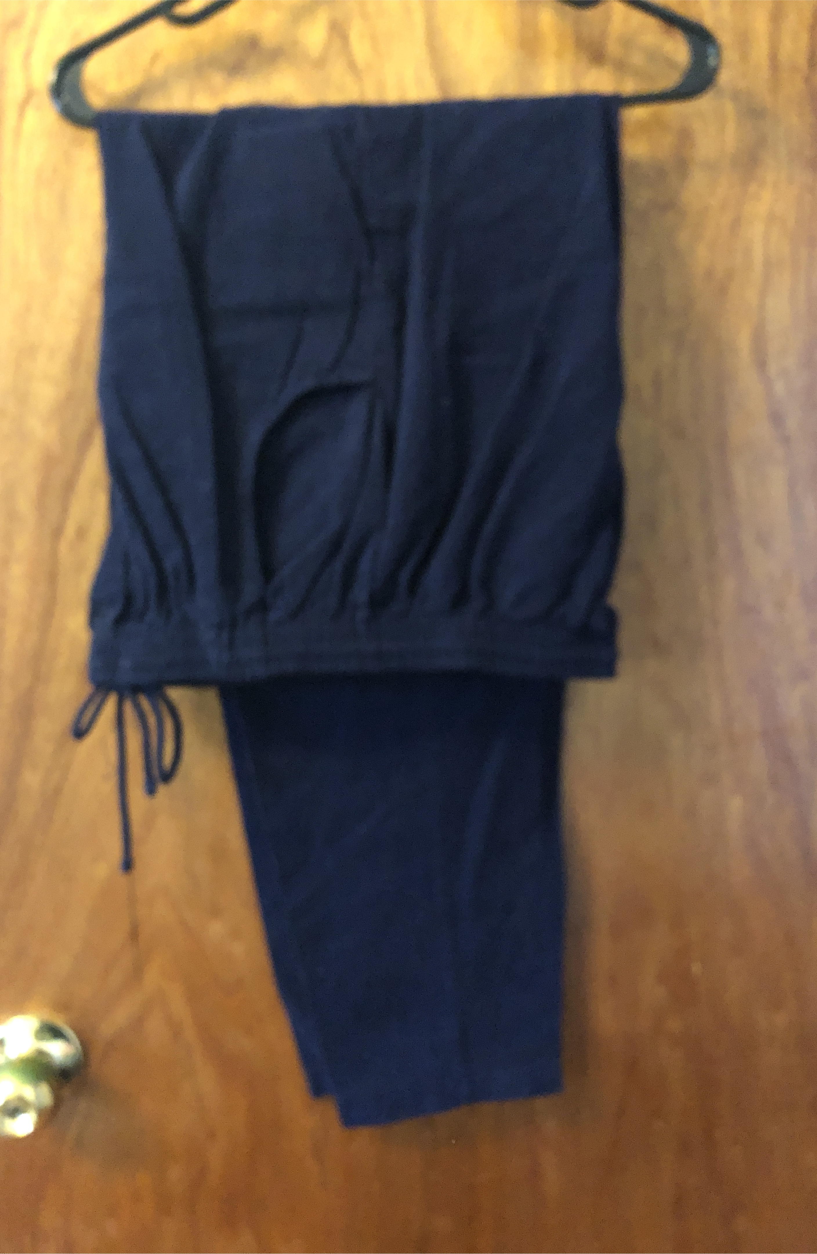 🥕Navy Blue Lounge Pants 100% cotton thumbnail