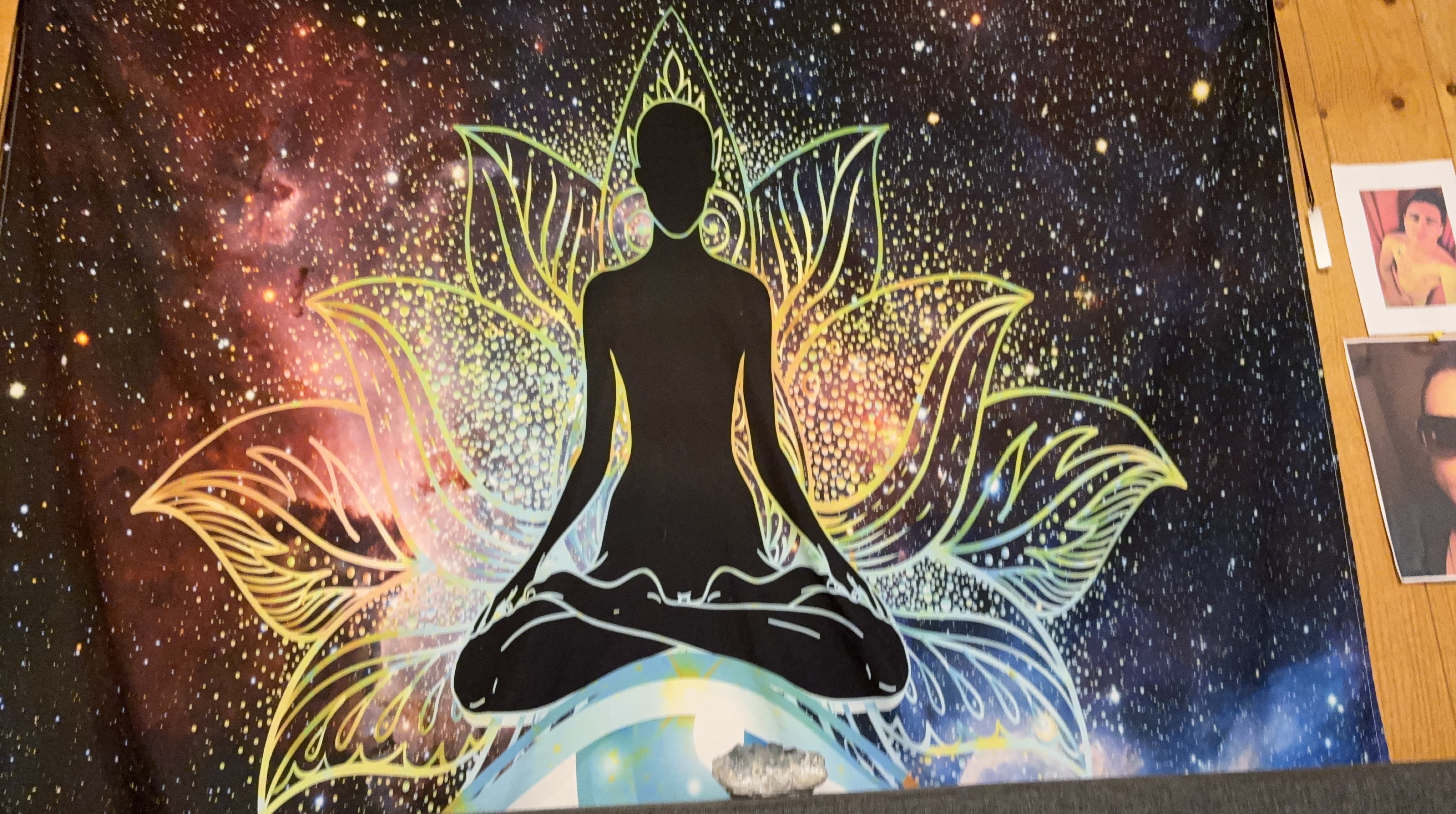 🥕Yoga Meditation Tapestry thumbnail