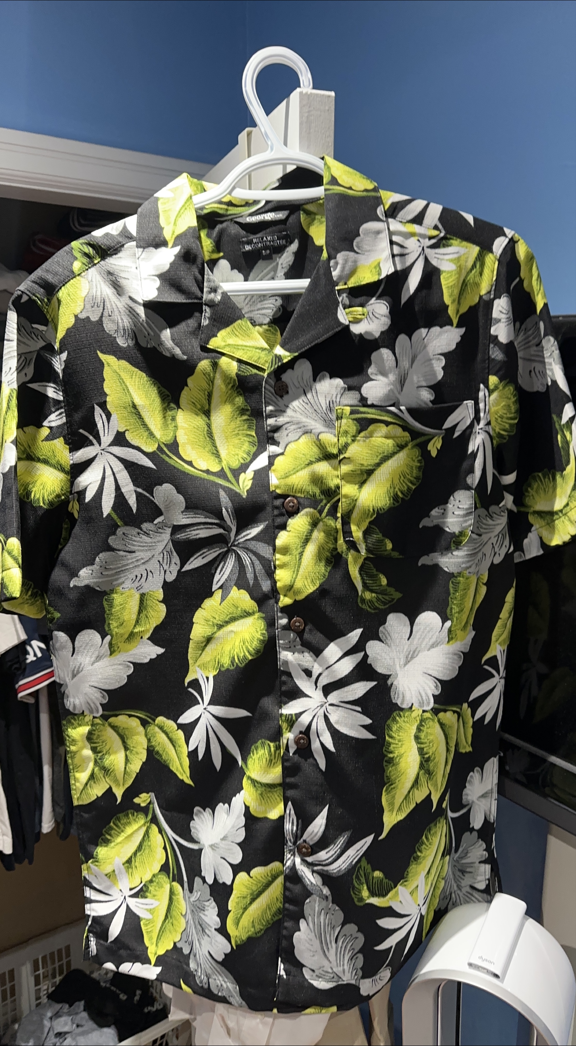 George Relaxed Fit Floral Shirt - Size S thumbnail