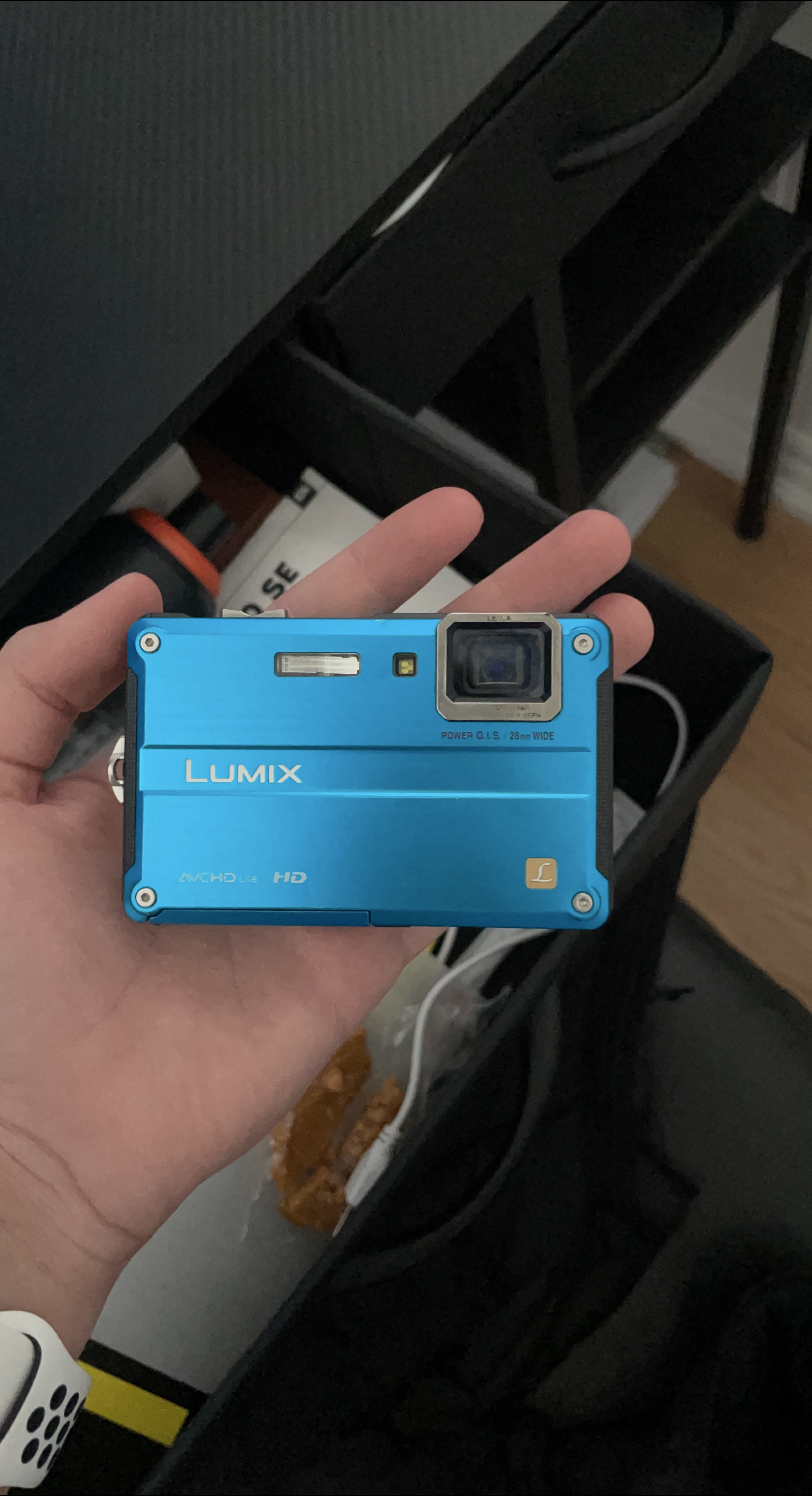 Lumix DMC-FT20 Blue Waterproof Digital Camera