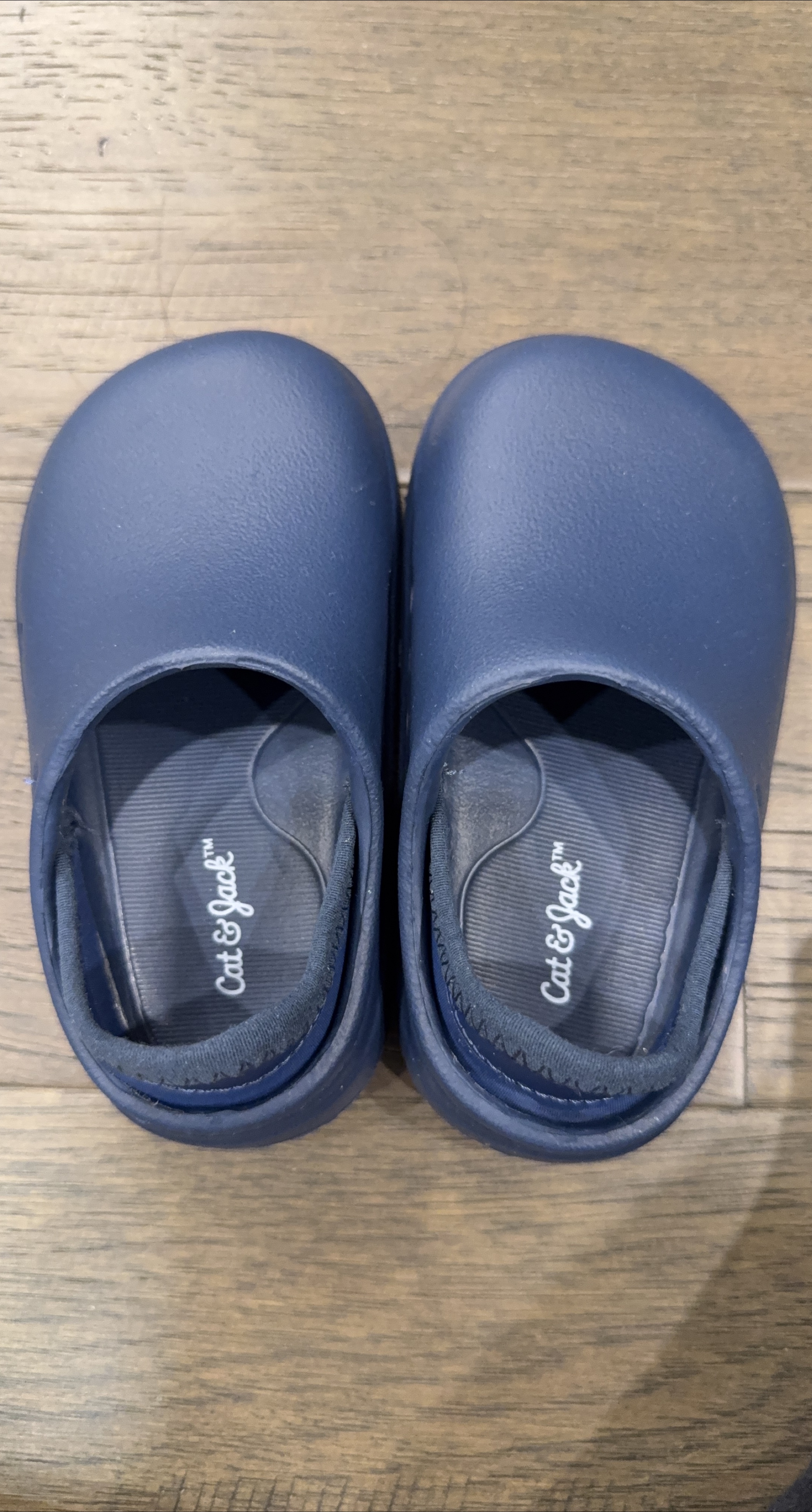 Cat & Jack Navy Blue Clogs - Size 5 thumbnail