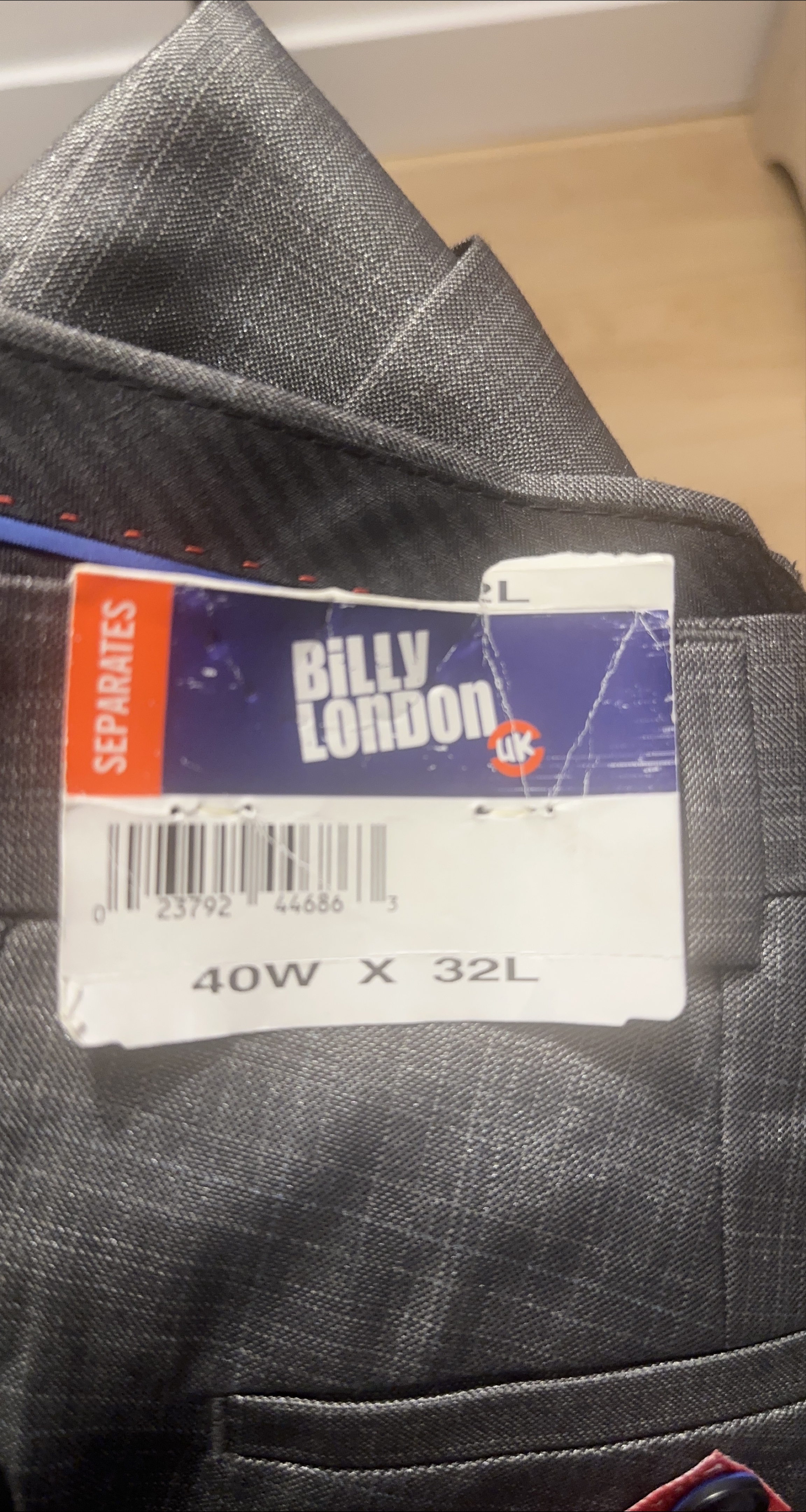 Billy London Dress Pants 40W x 32L thumbnail
