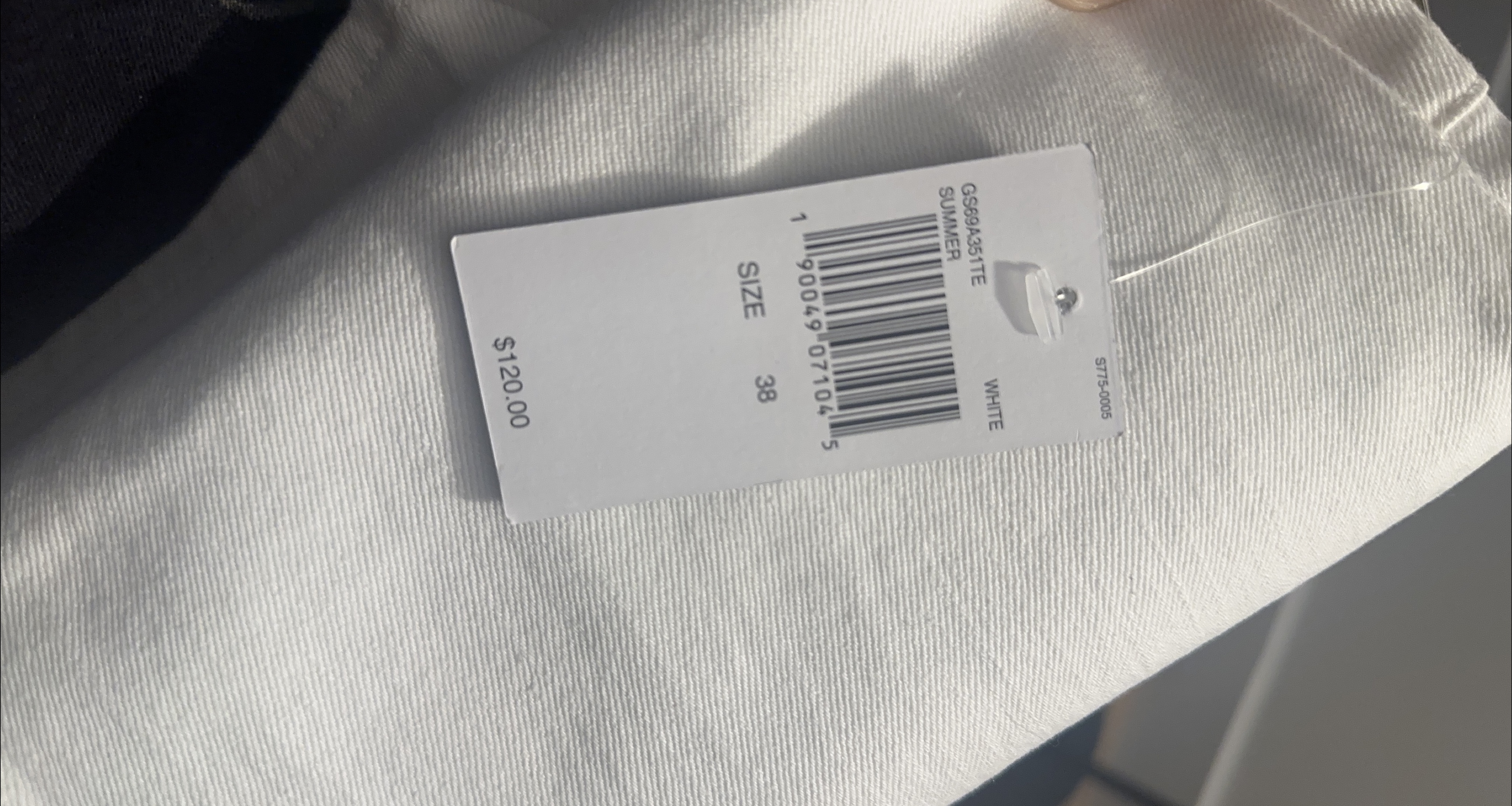 White Summer Pants - Size 38 thumbnail