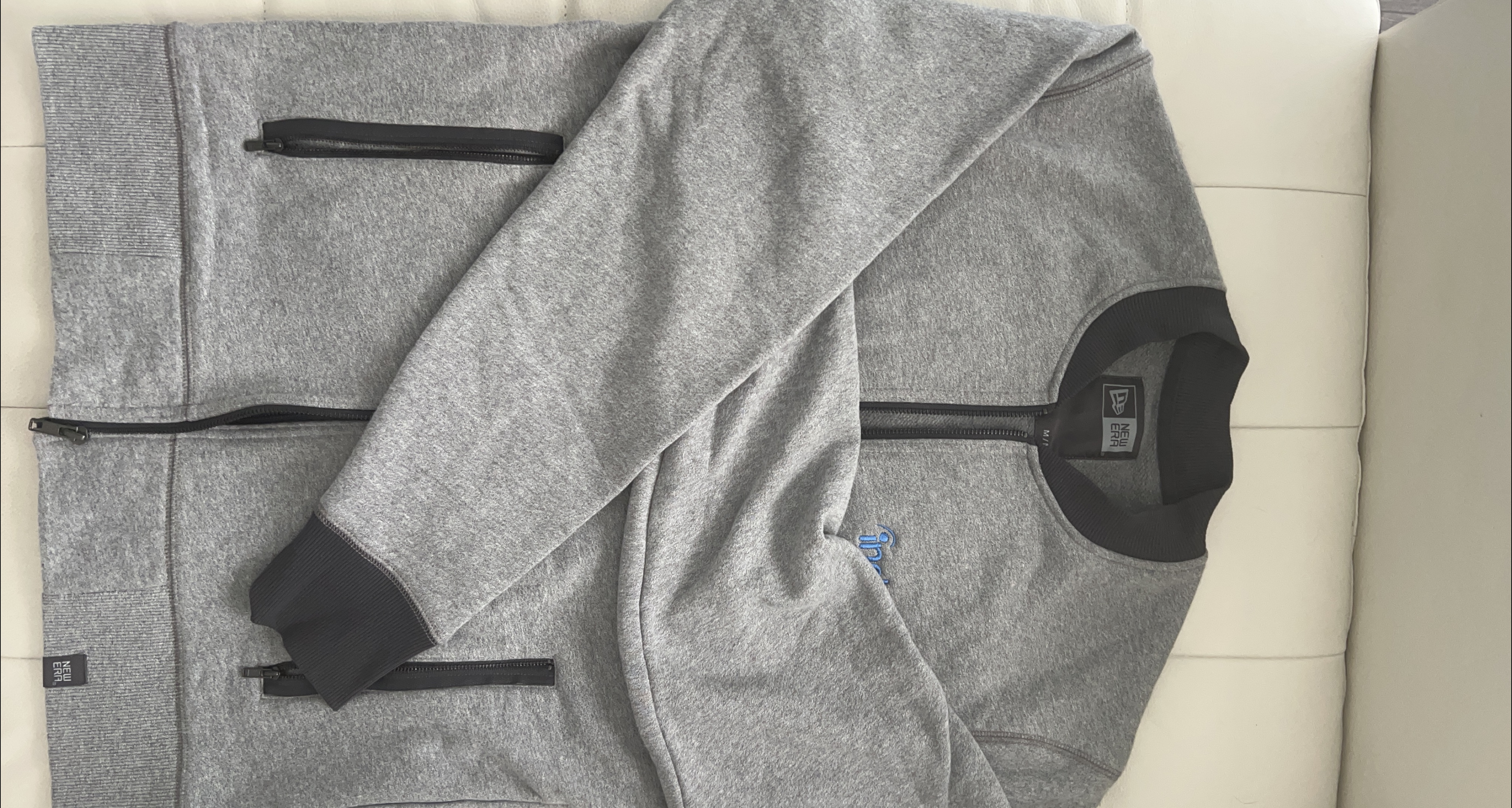 New Era Grey Jacket - Size Medium thumbnail