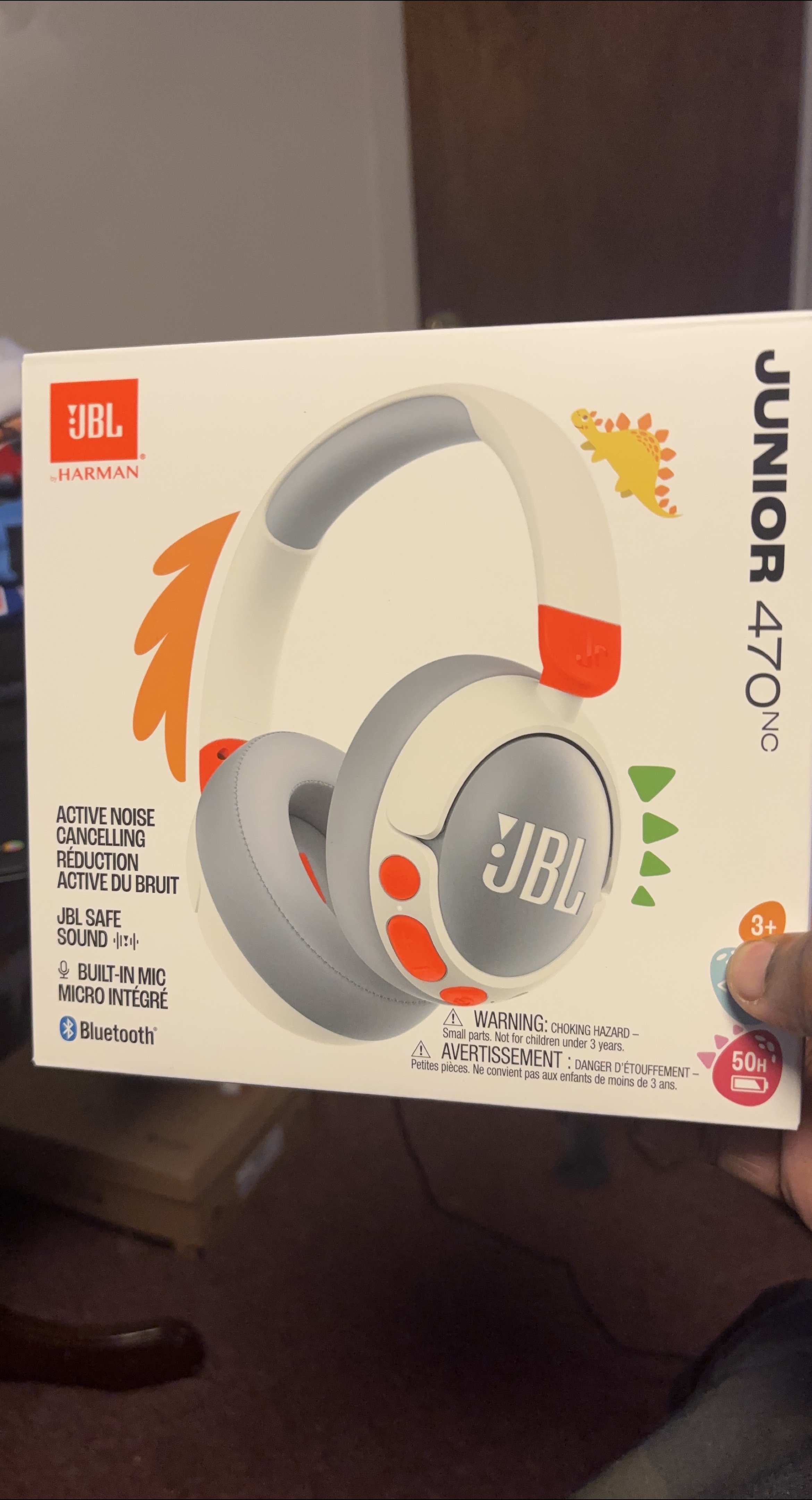New JBL Junior 470NC Kids Headphones thumbnail