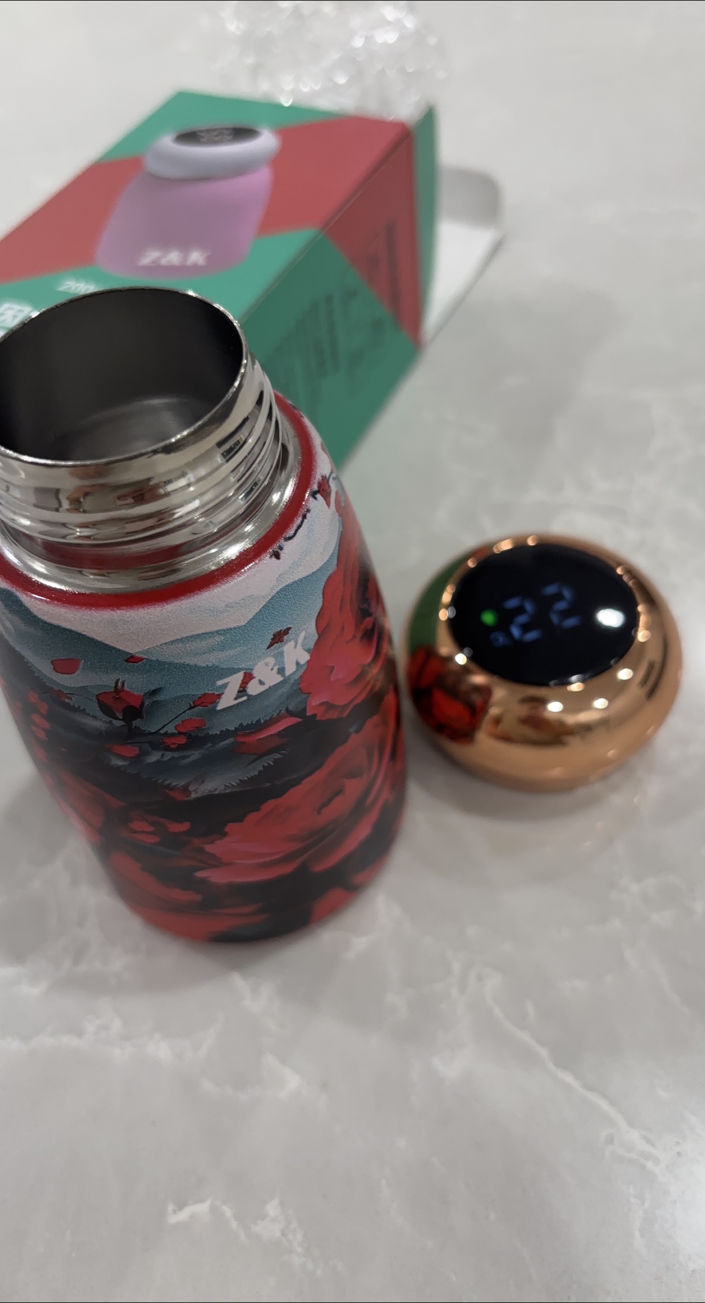 FREE-Z&K Digital Display Water Bottle🥕 thumbnail