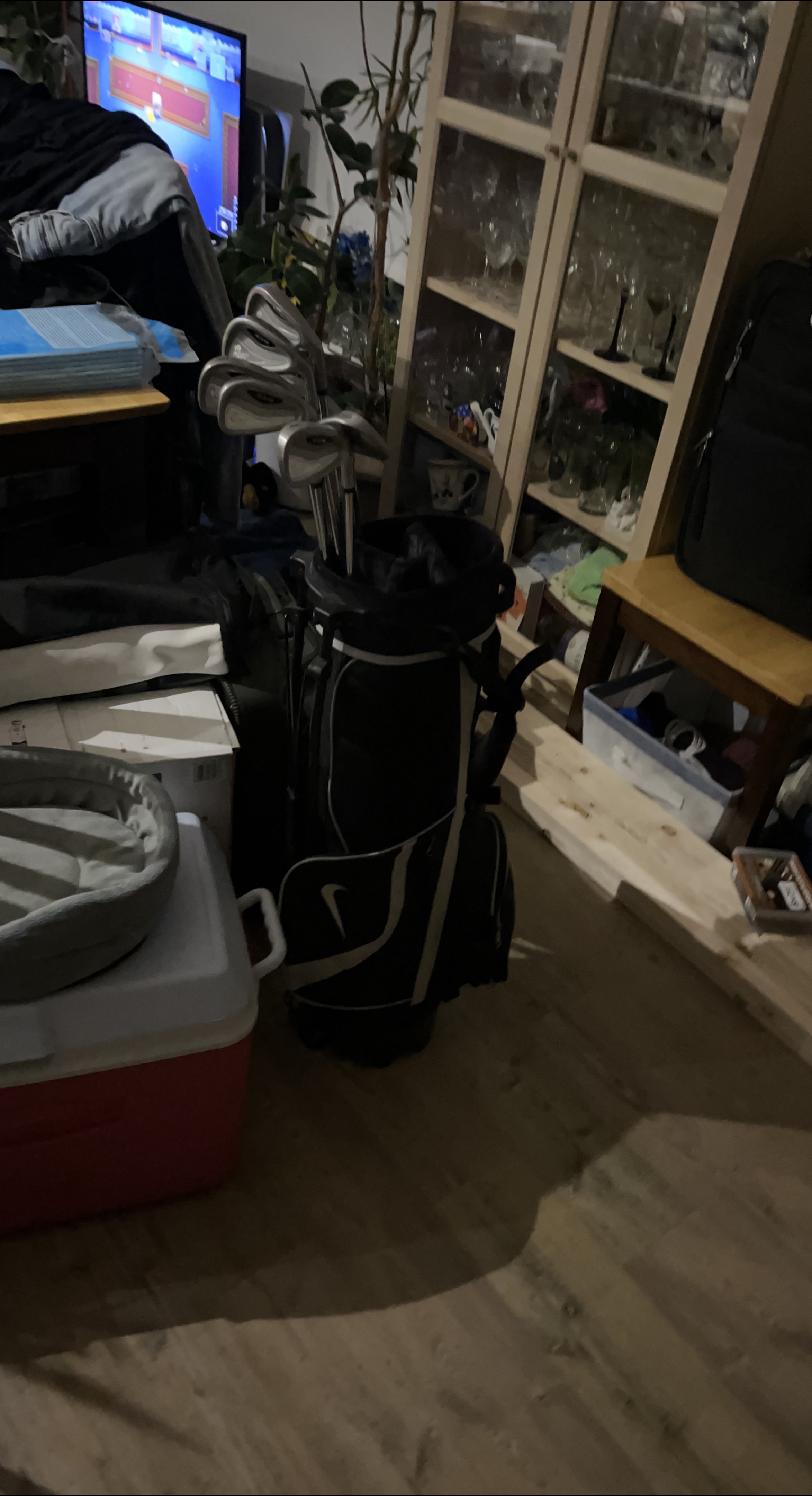 Nike Golf Bag and Clubs