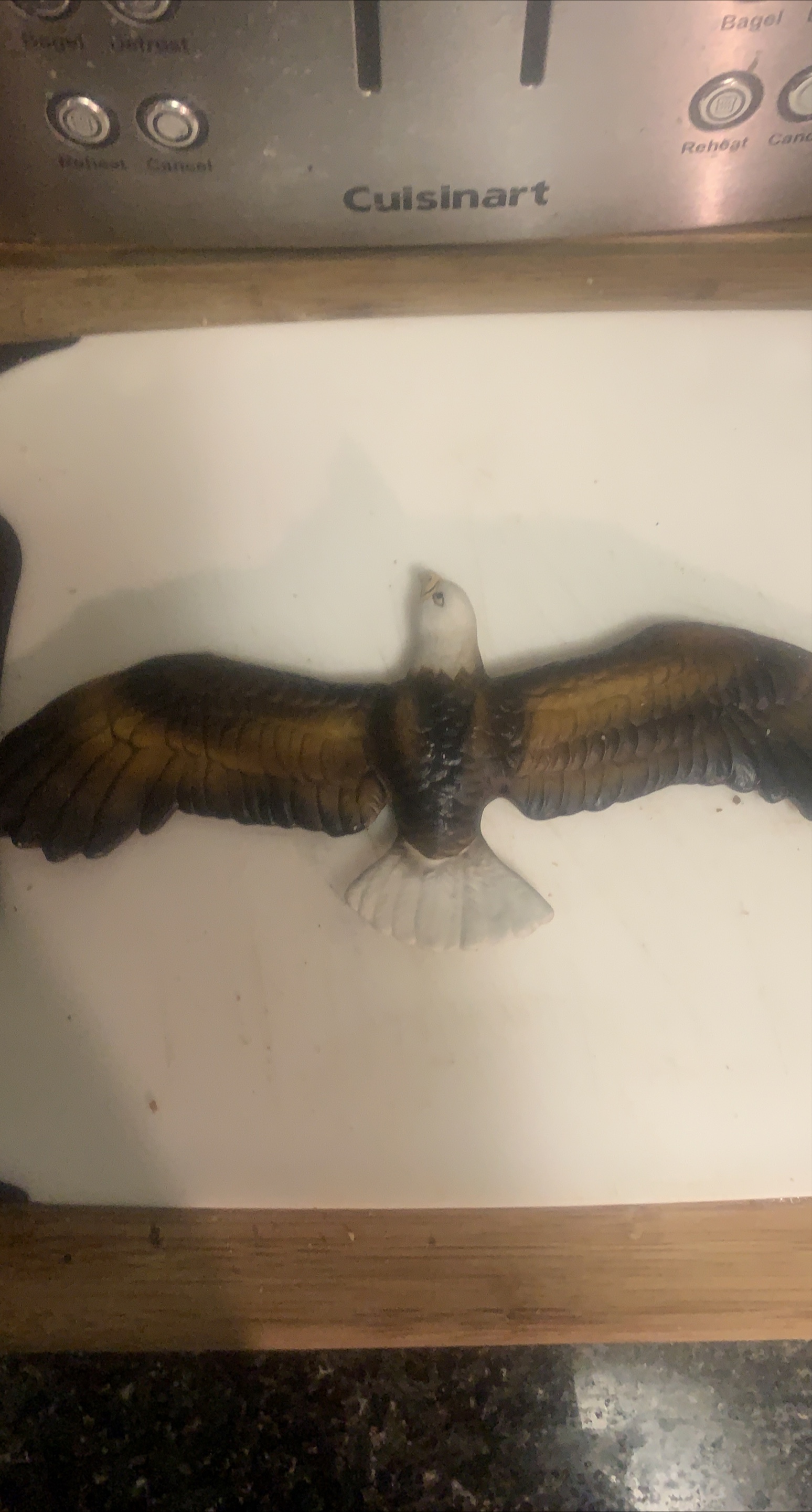 Cuisinart Toaster Oven & Eagle Figurine thumbnail