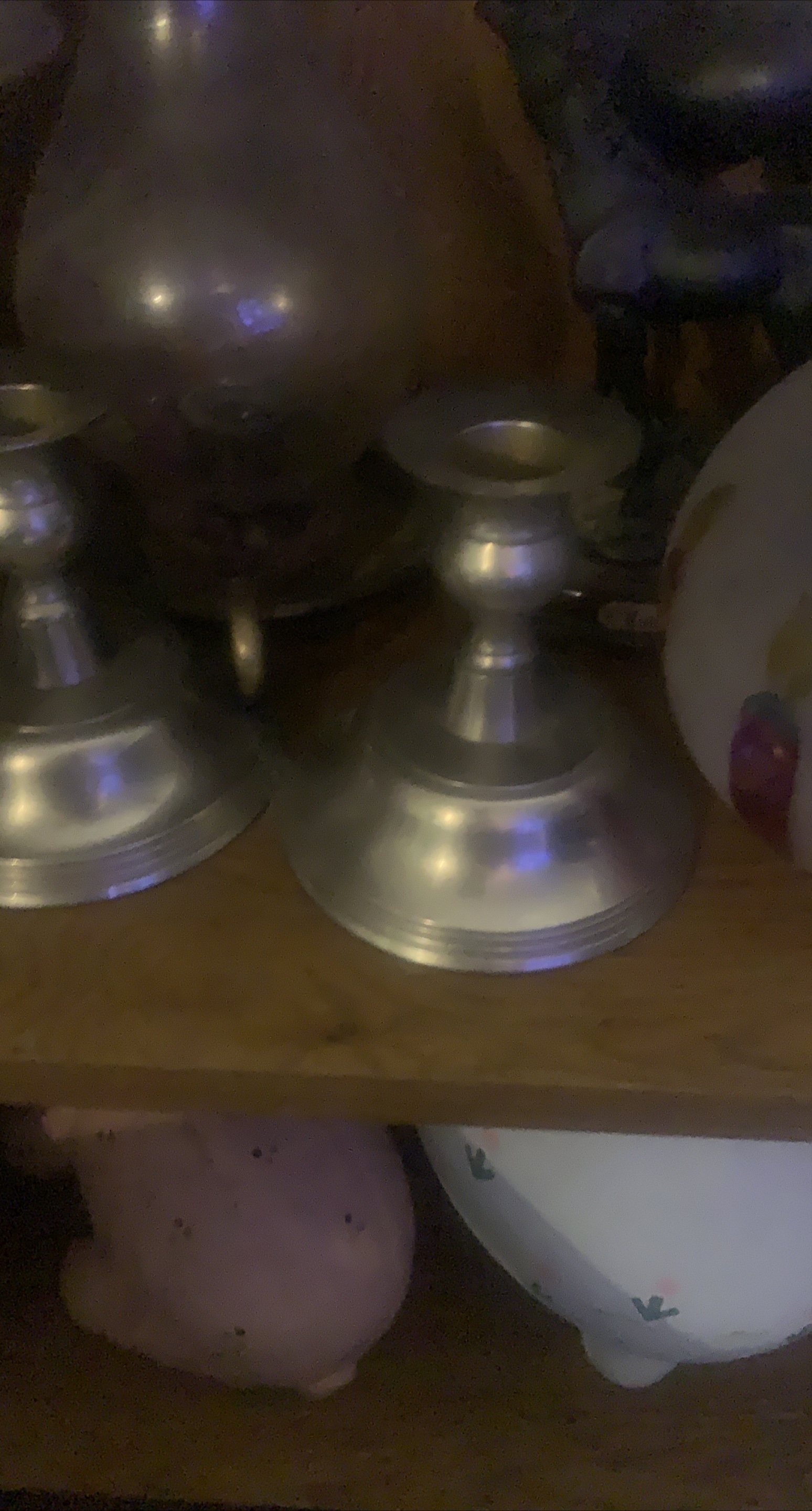 Silver Candle Holders thumbnail