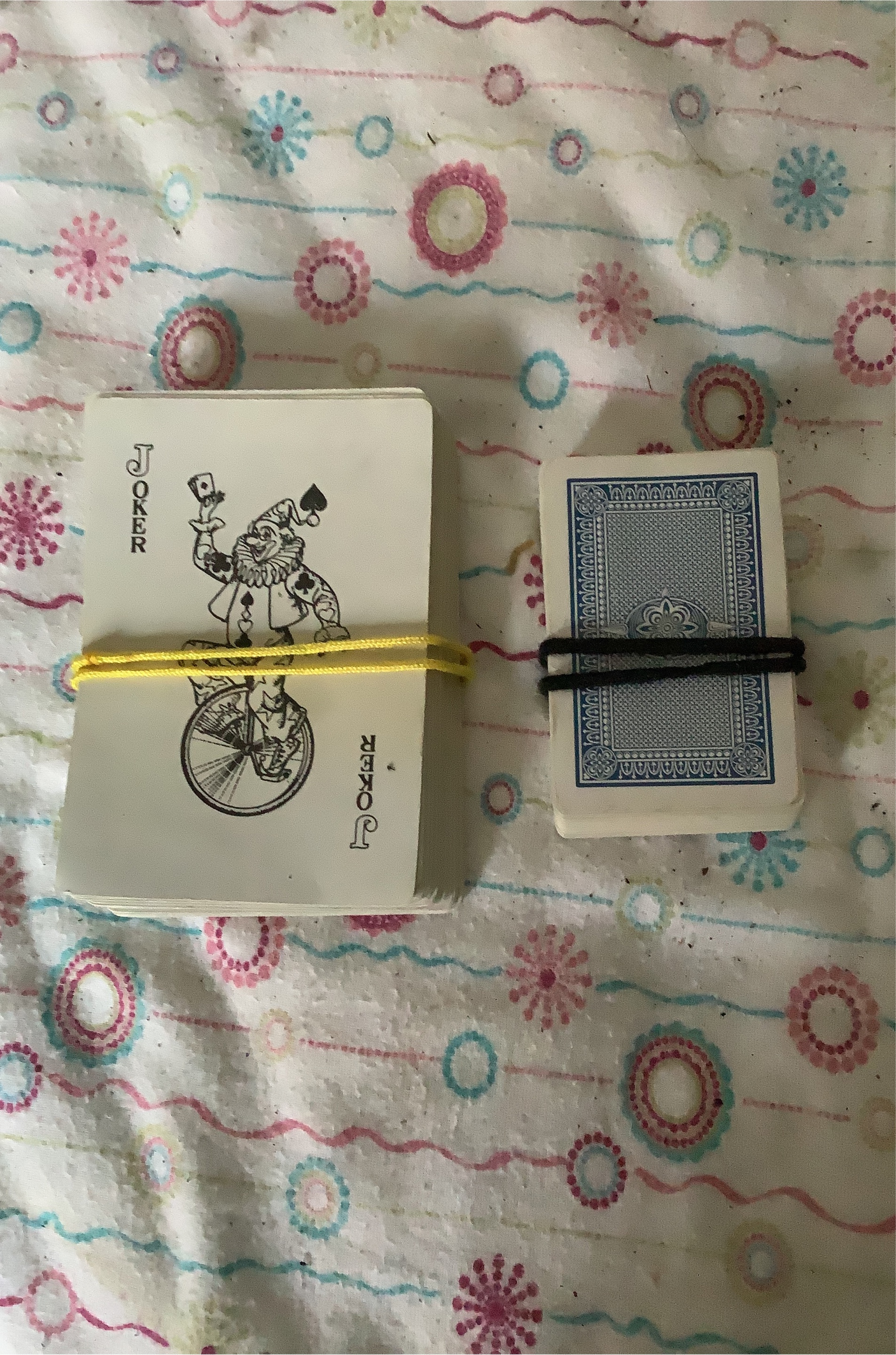 Two decks of playing cards thumbnail