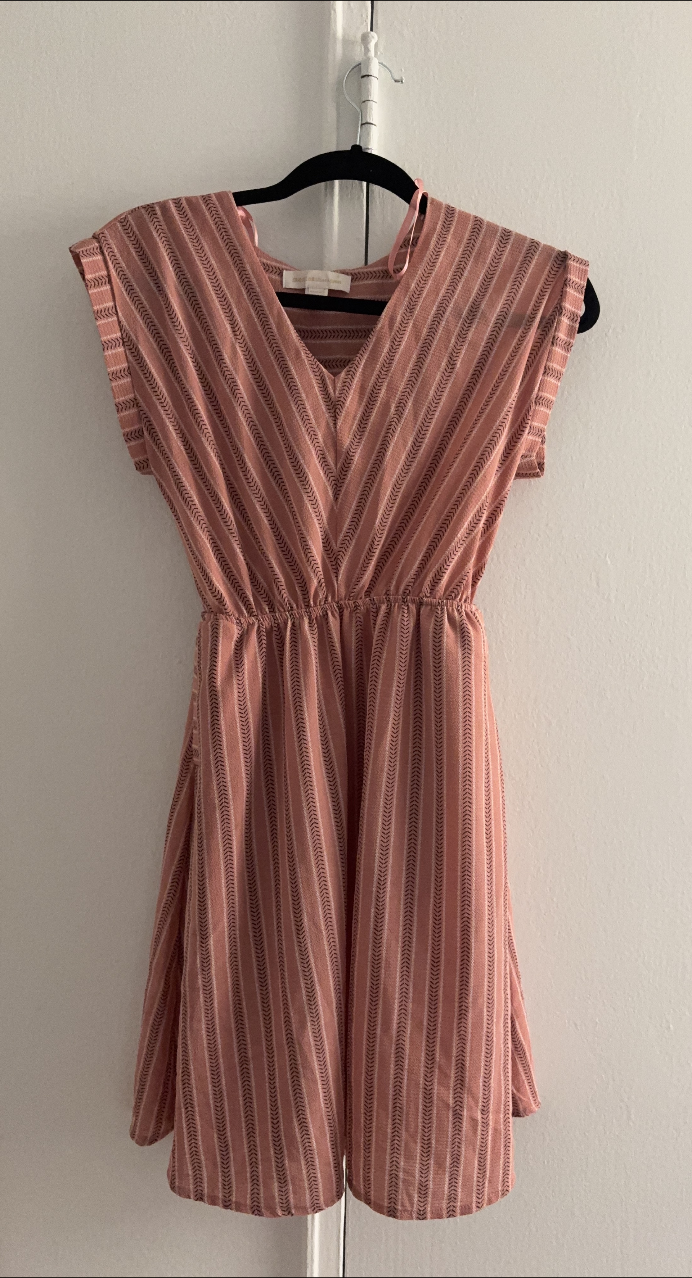 Mila & Rose Pink Striped Dress thumbnail