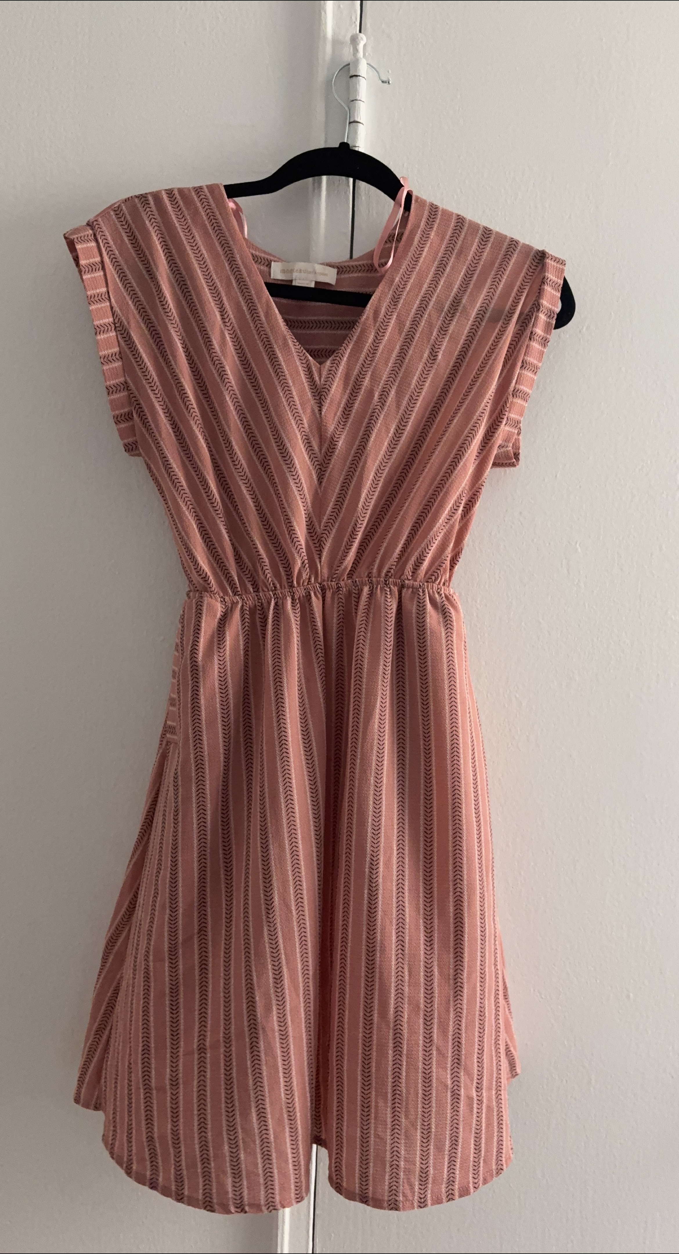 Maddie & Kate Pink Striped Dress thumbnail
