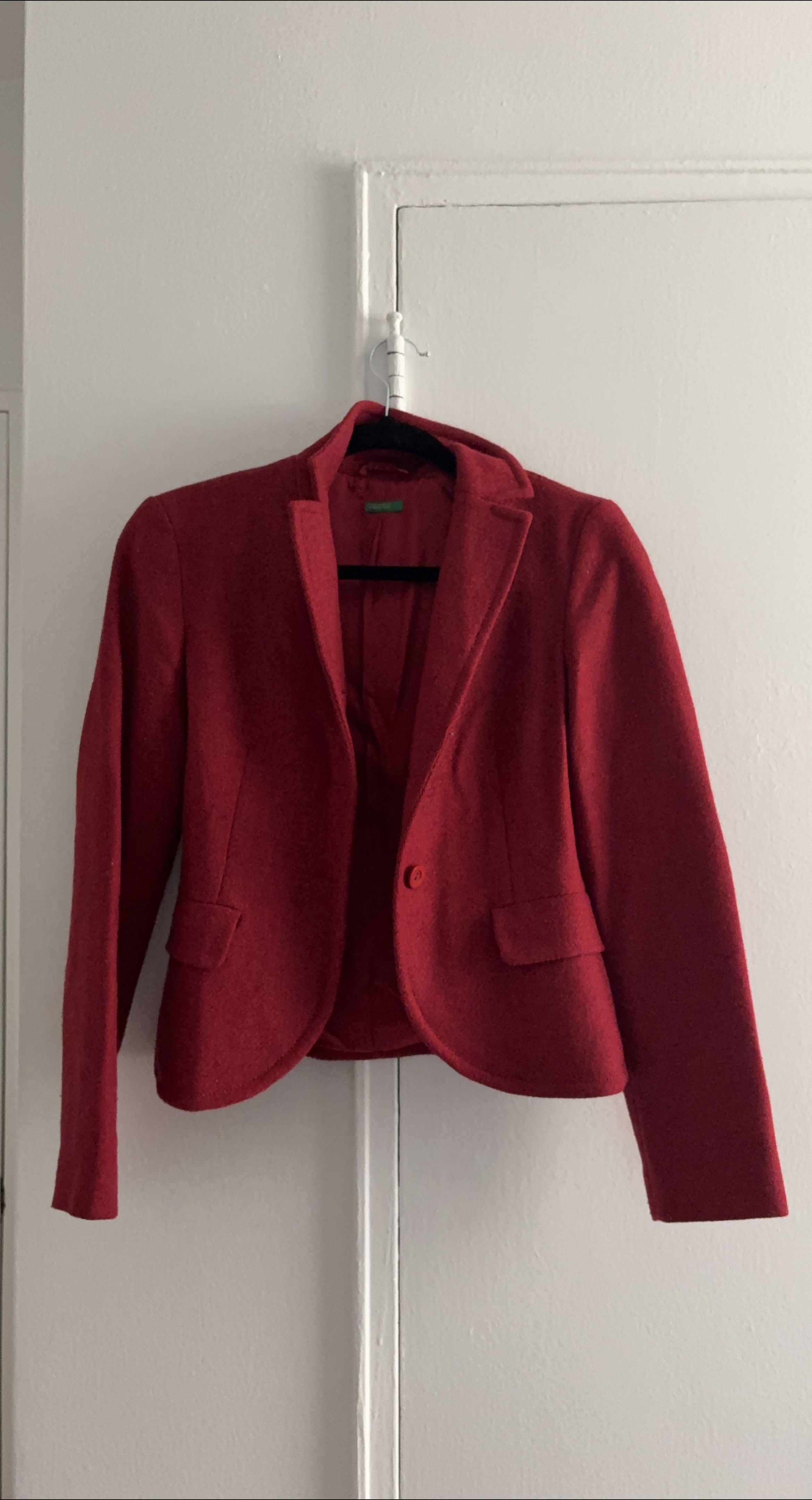 Benetton Red Blazer thumbnail