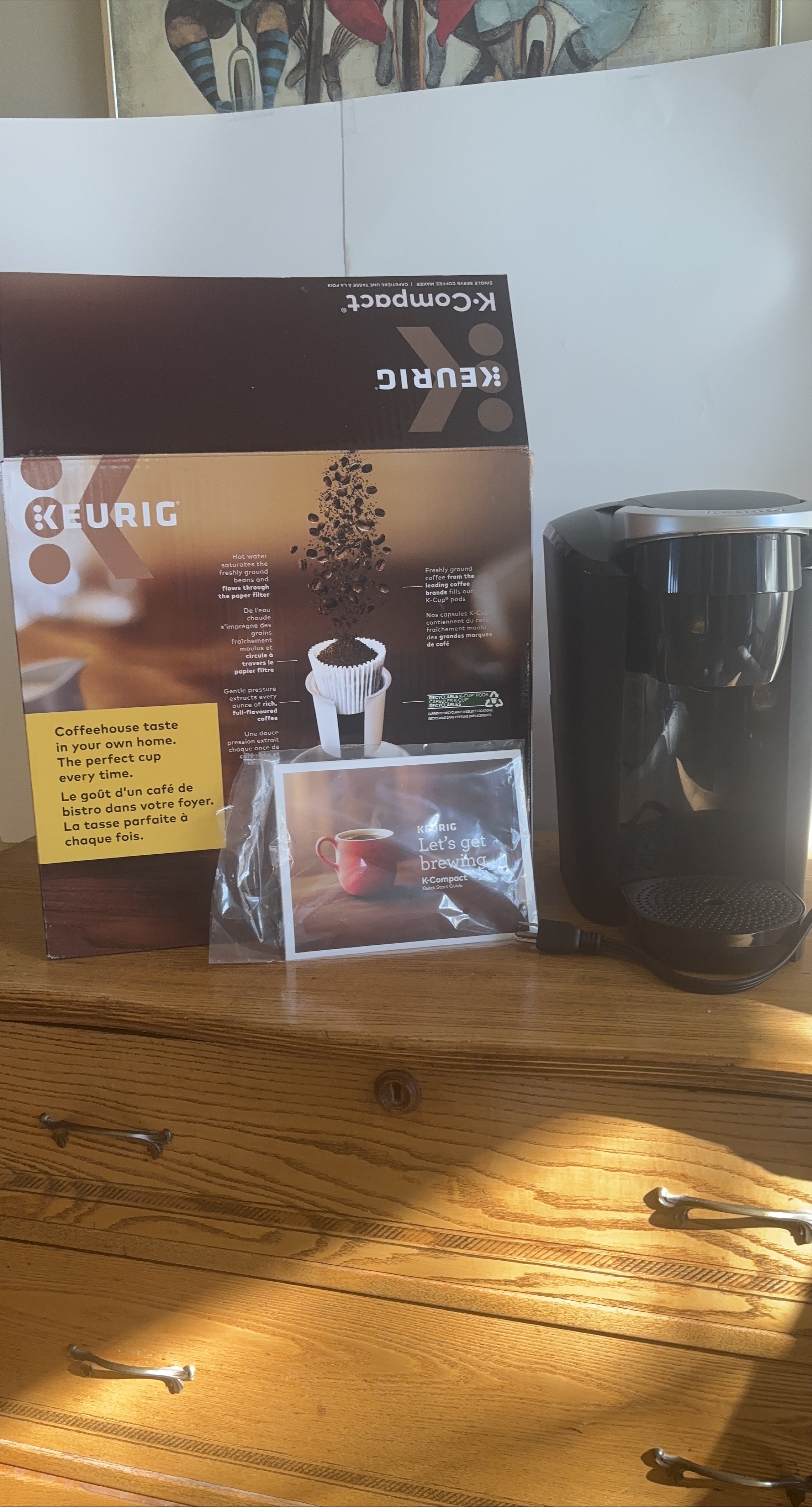 NEW Keurig K-Compact Single Serve Coffee Maker - Black