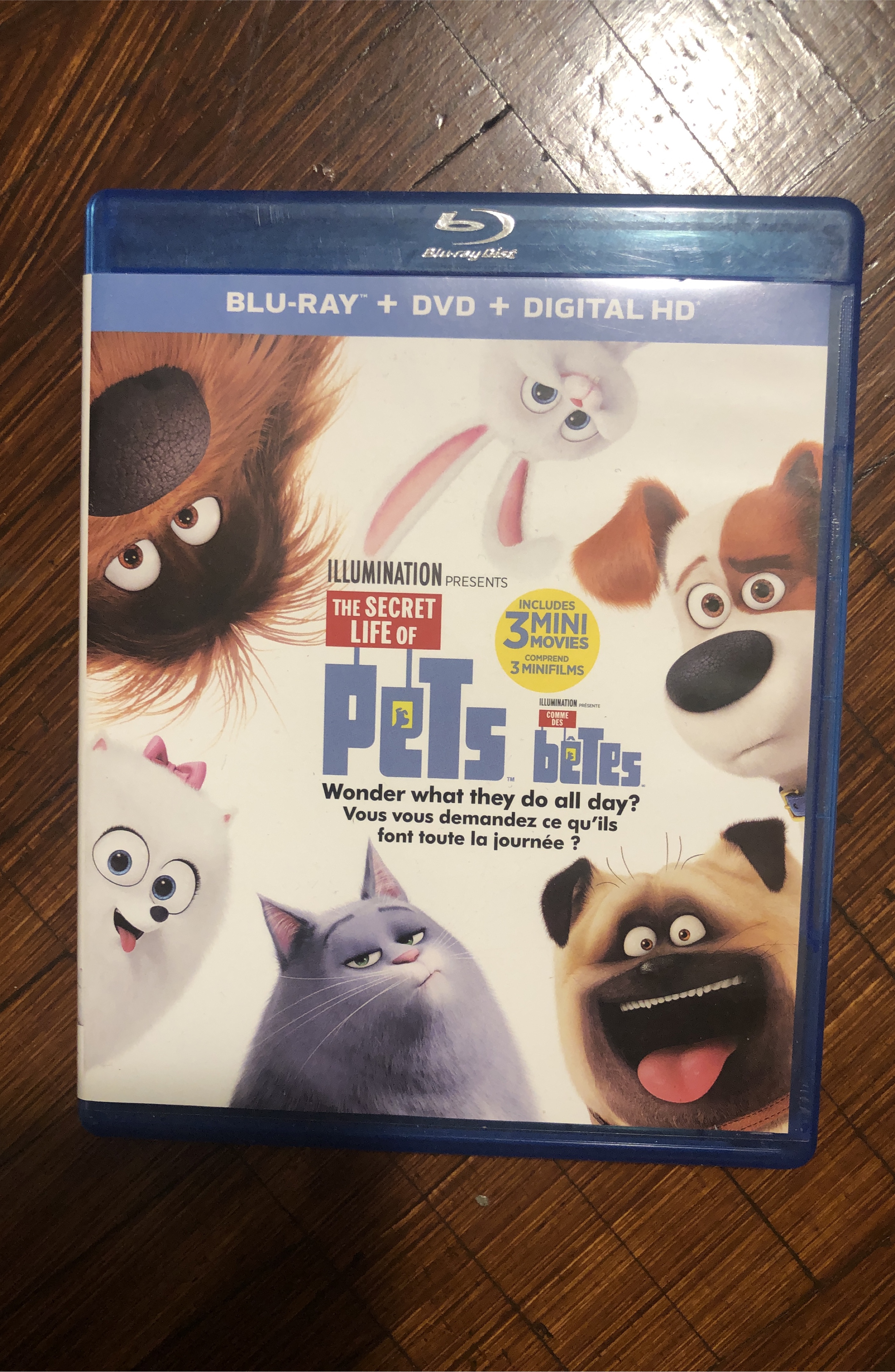 The Secret Life of Pets Blu-ray + DVD thumbnail