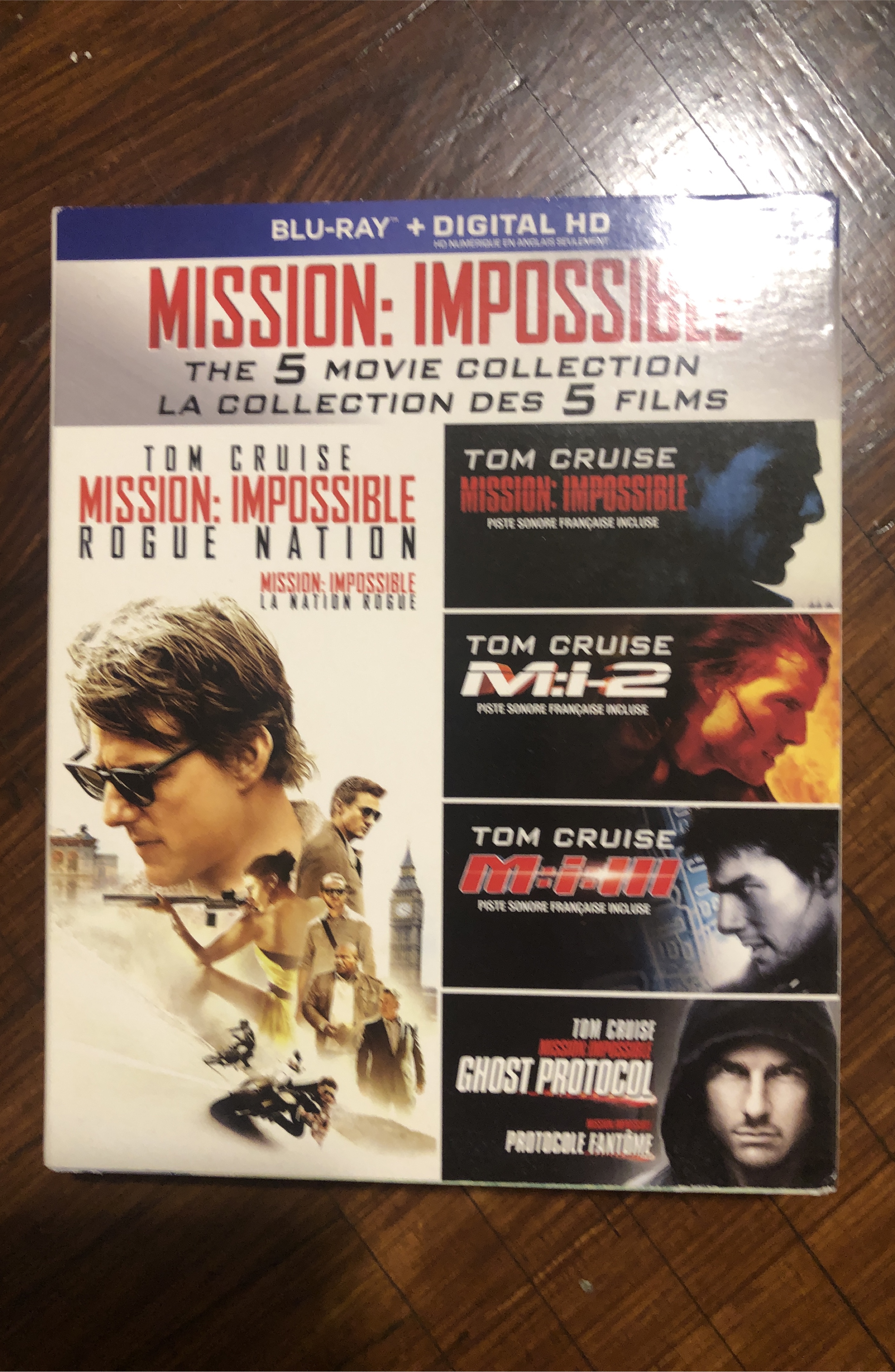 Mission: Impossible - The 5 Movie Collection Blu-ray thumbnail