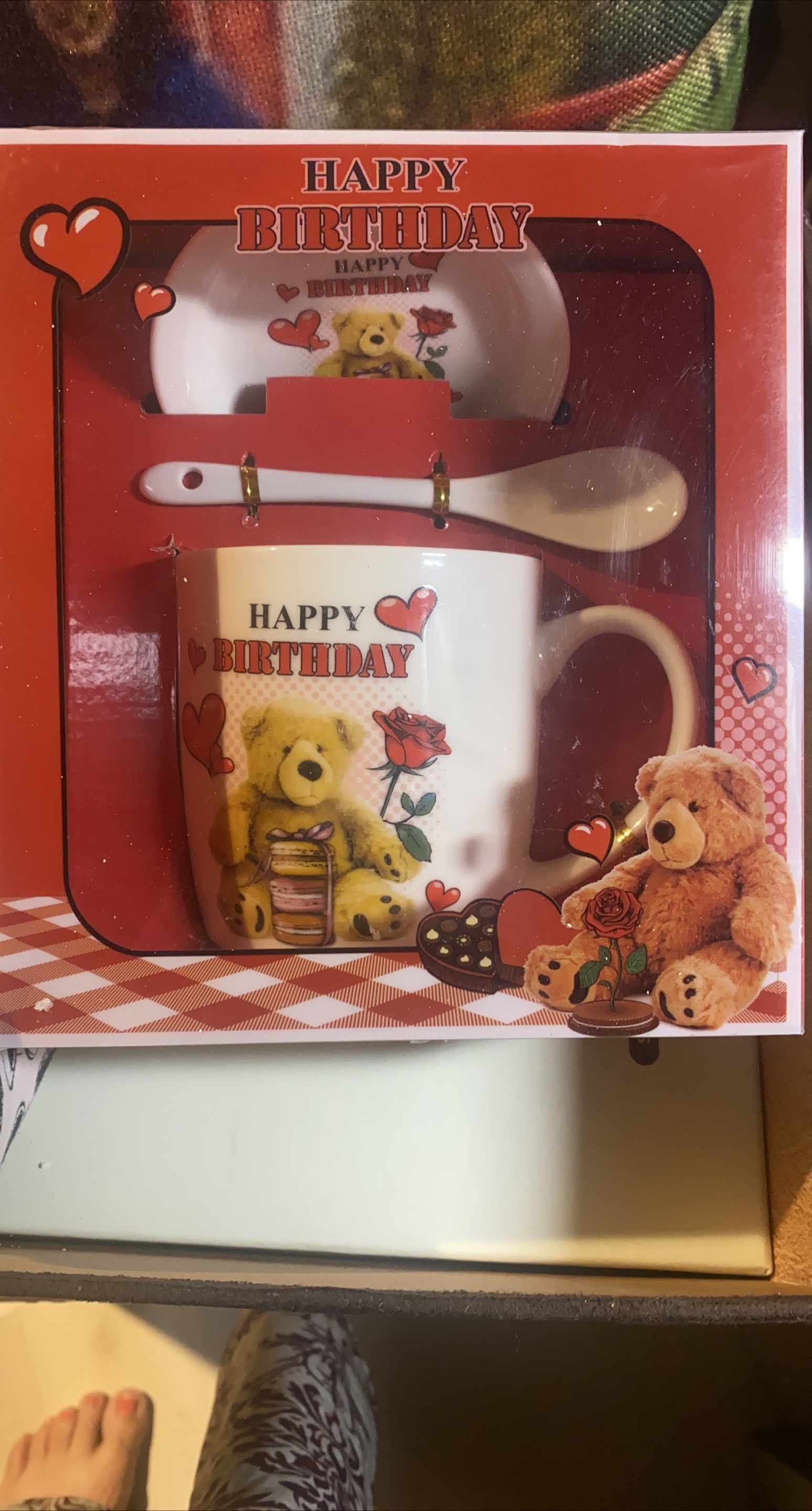 Happy Birthday Mug, Spoon, and Plate Set thumbnail