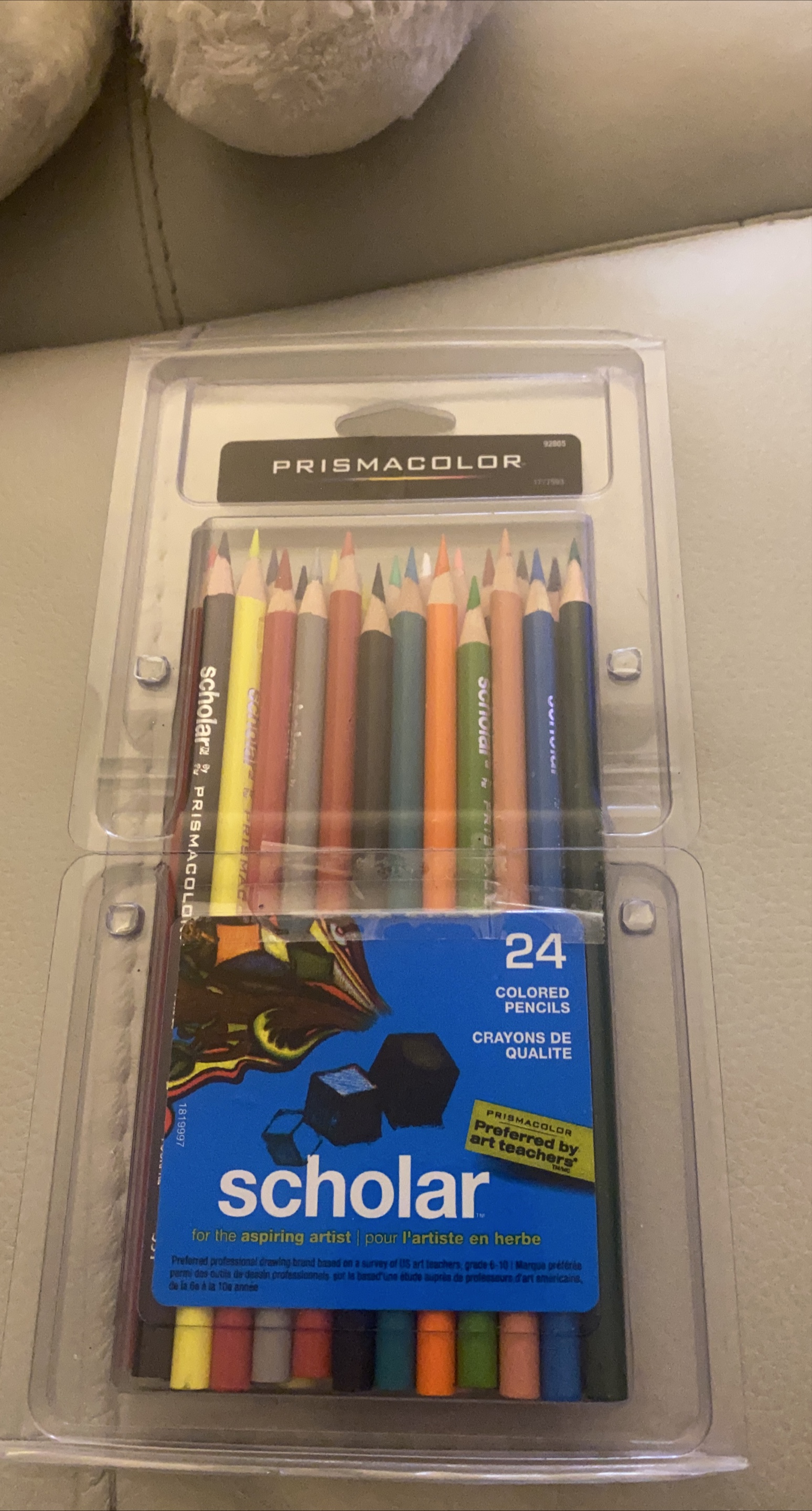 Prismacolor Scholar 24 Coloured Pencils - New thumbnail