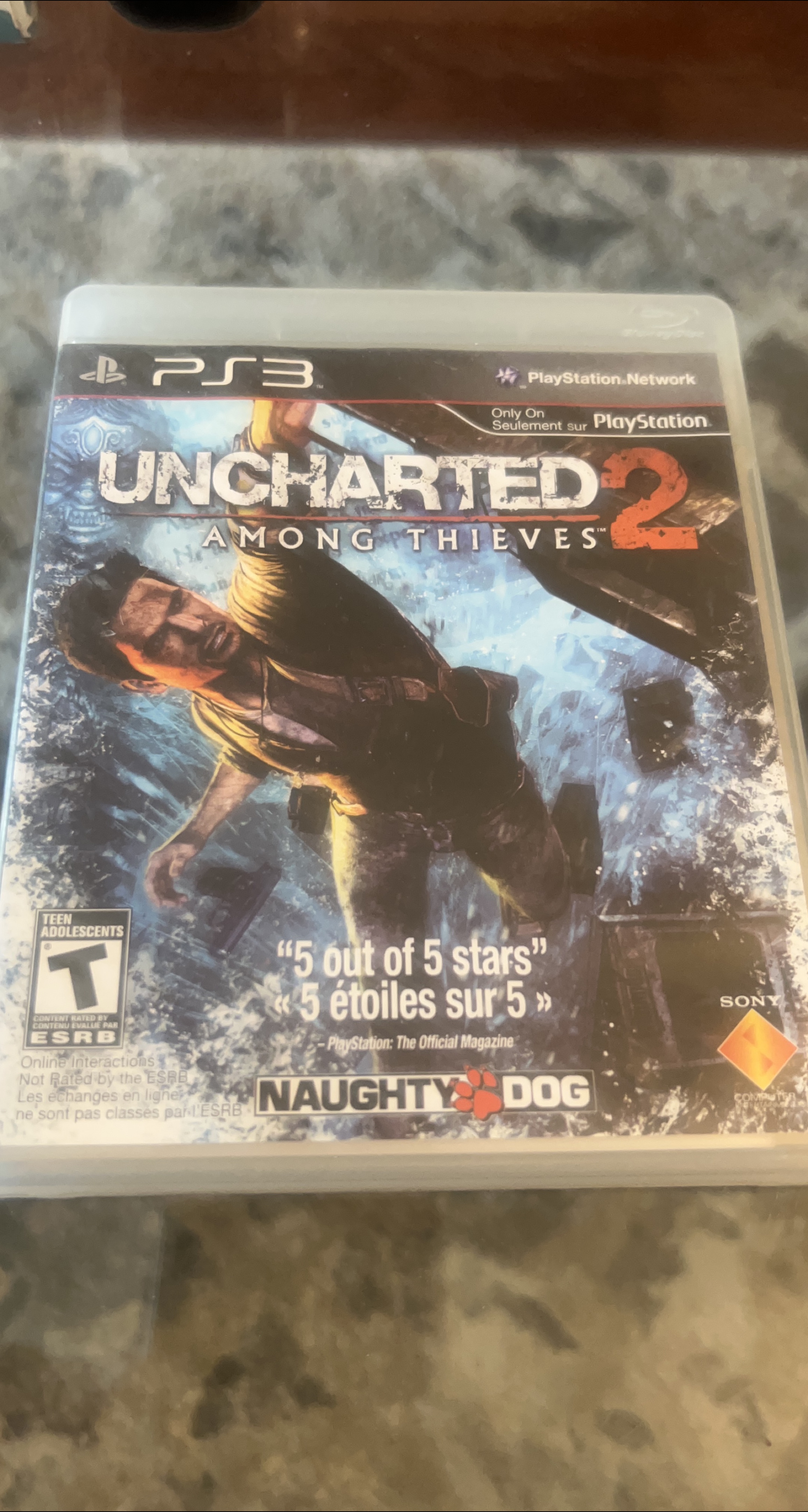 Uncharted 2: Among Thieves - PS3 Game image indicator(1)