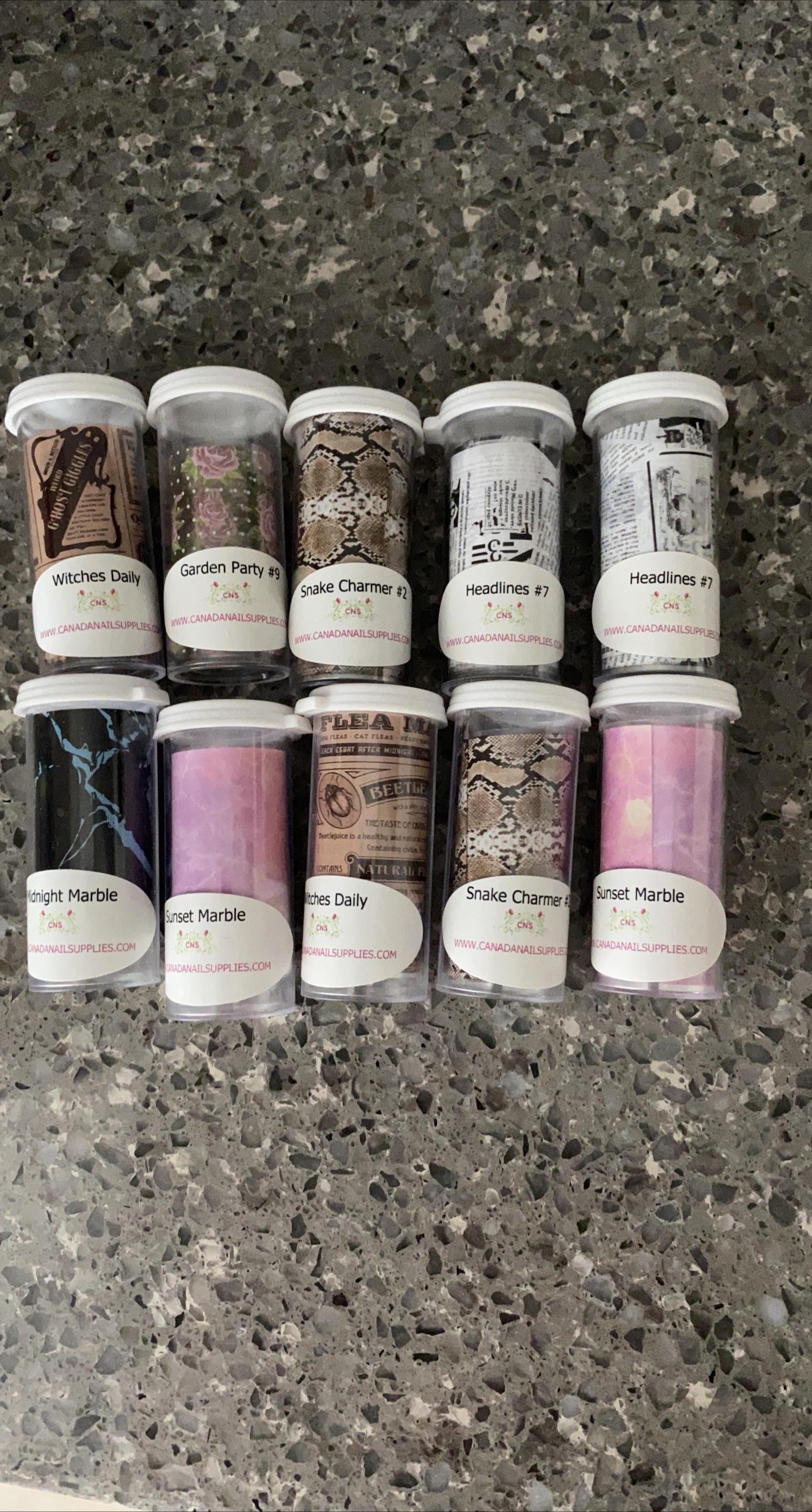 Canadian Nail Supplies Nail Art Foils thumbnail