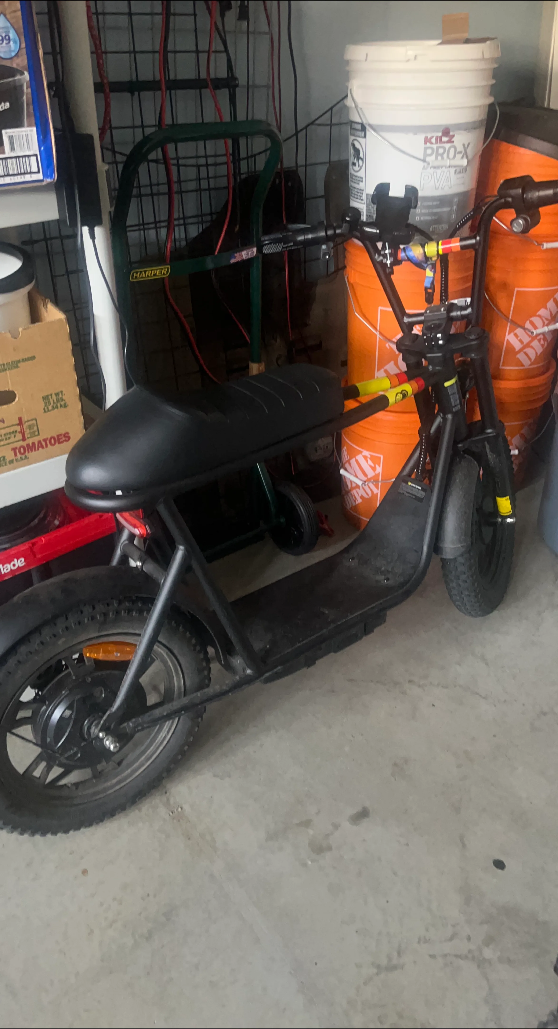 Black Electric Scooter