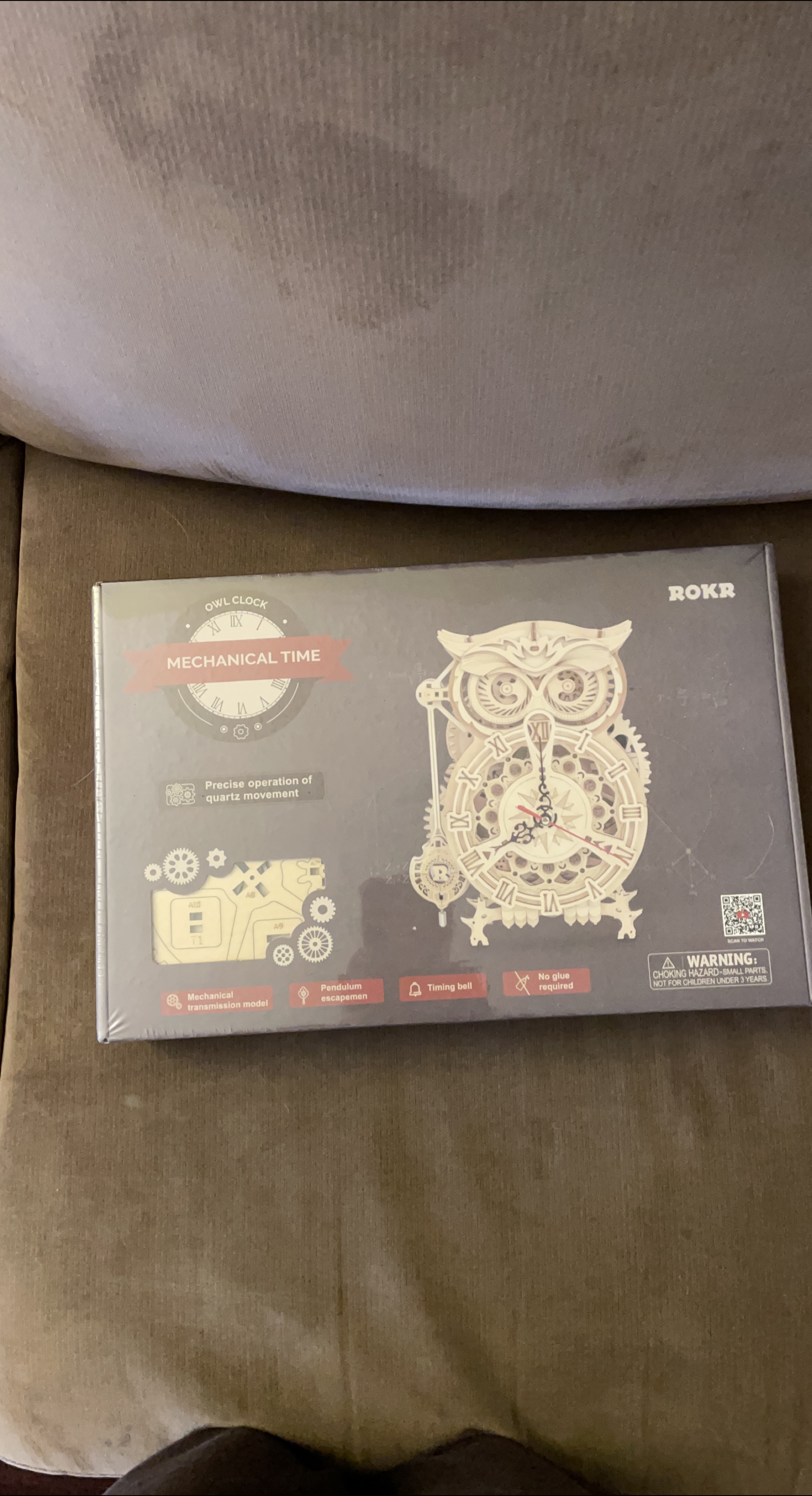 New ROKR Owl Clock LK503 Mechanical Time thumbnail