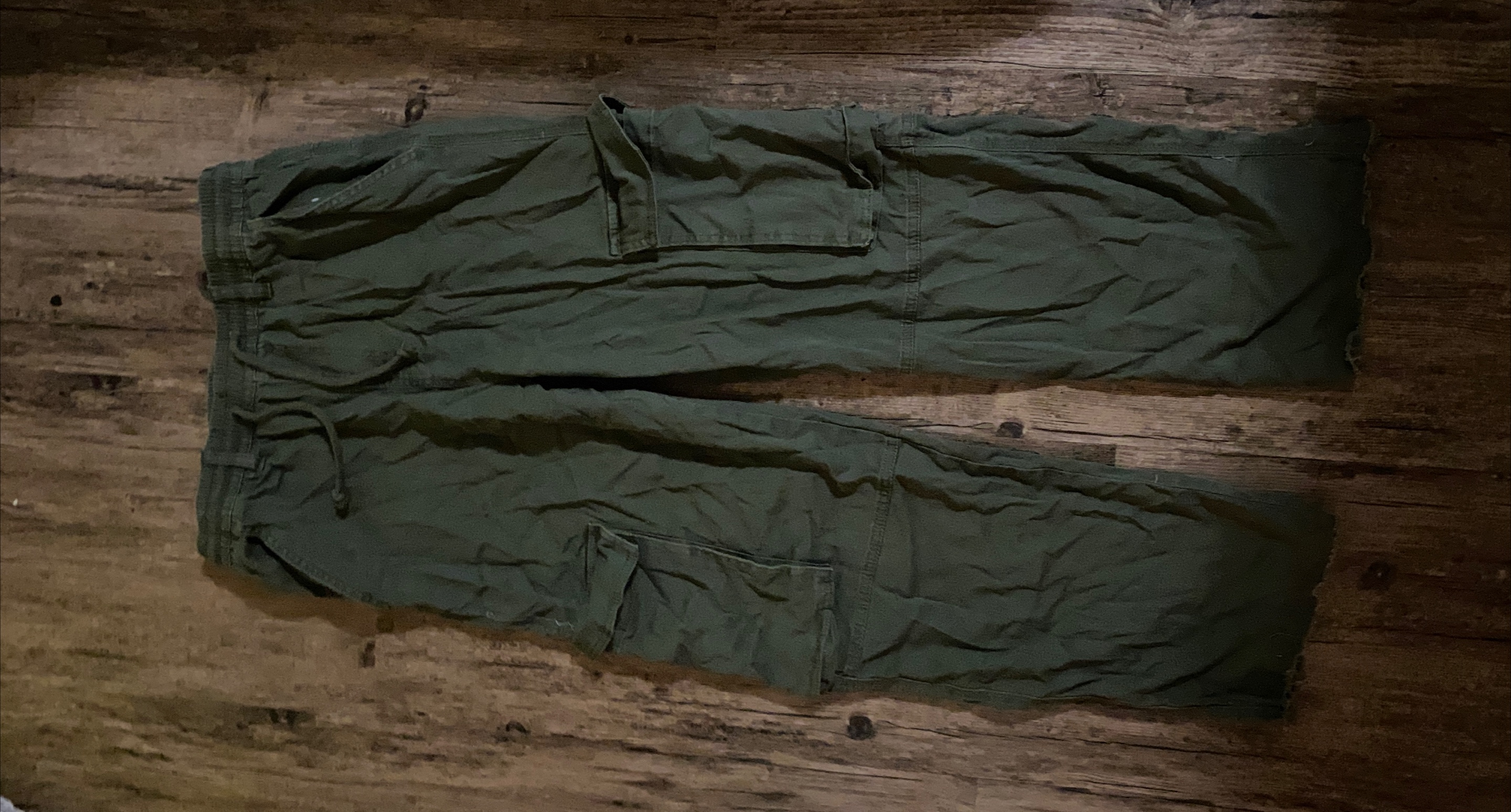 Green Cargo Pants thumbnail