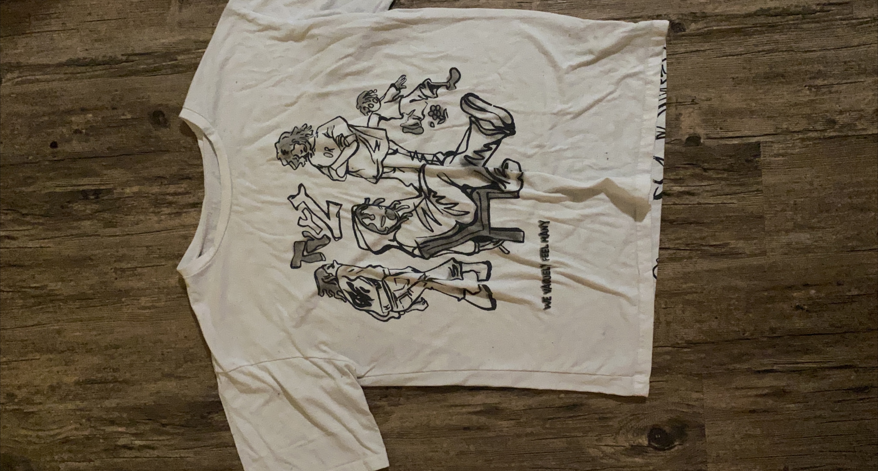 Graphic Print White T-Shirt thumbnail