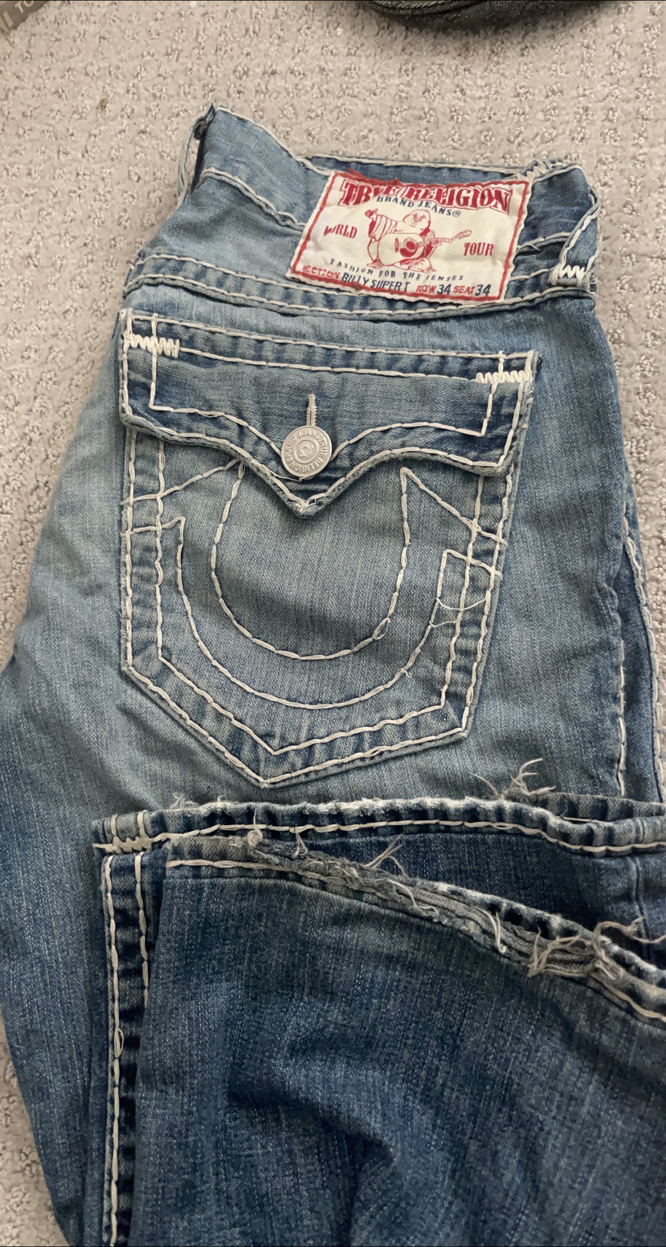True Religion Jeans Distressed thumbnail