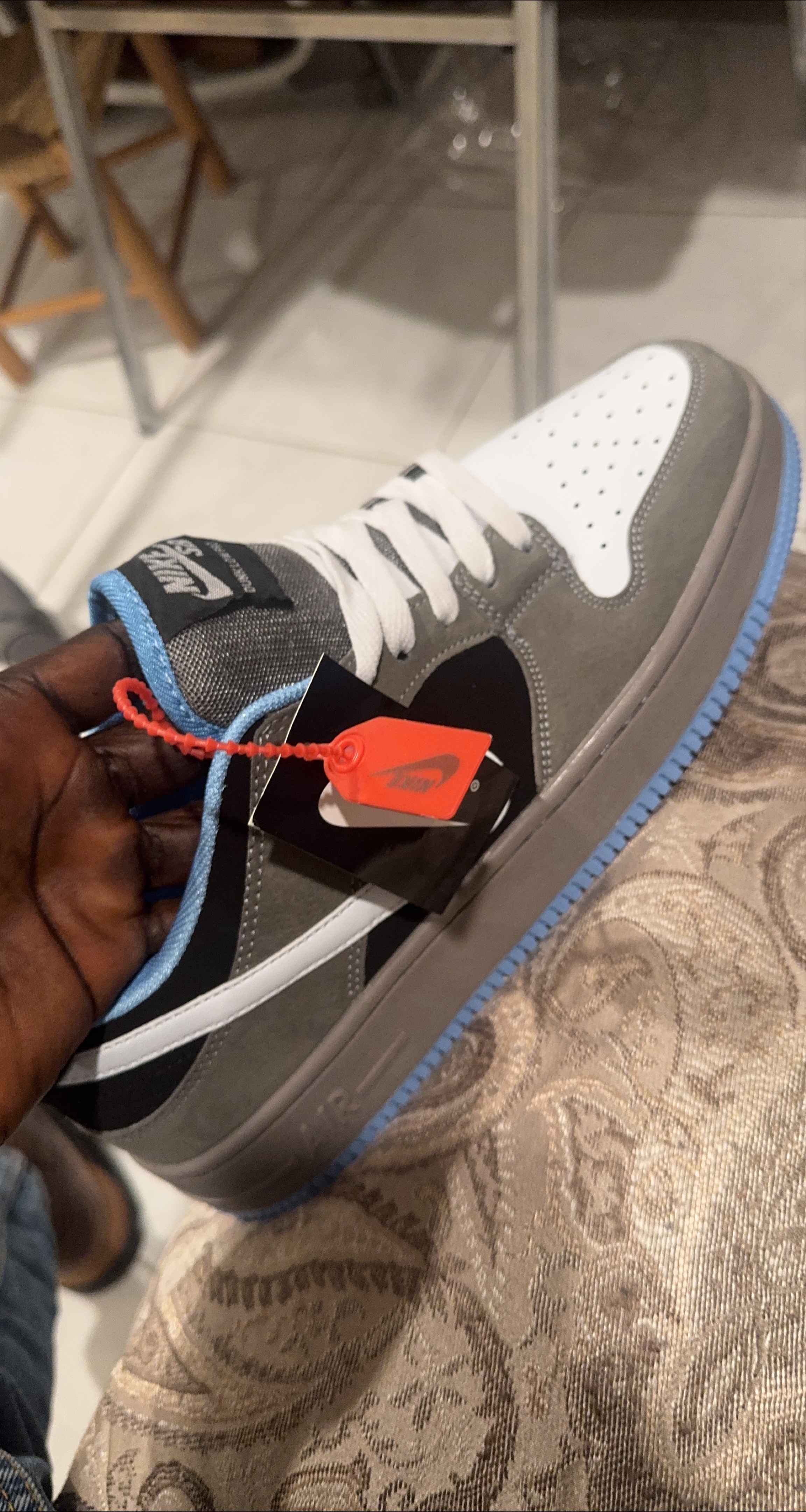 Nike Air Force 1 Low Grey/White thumbnail
