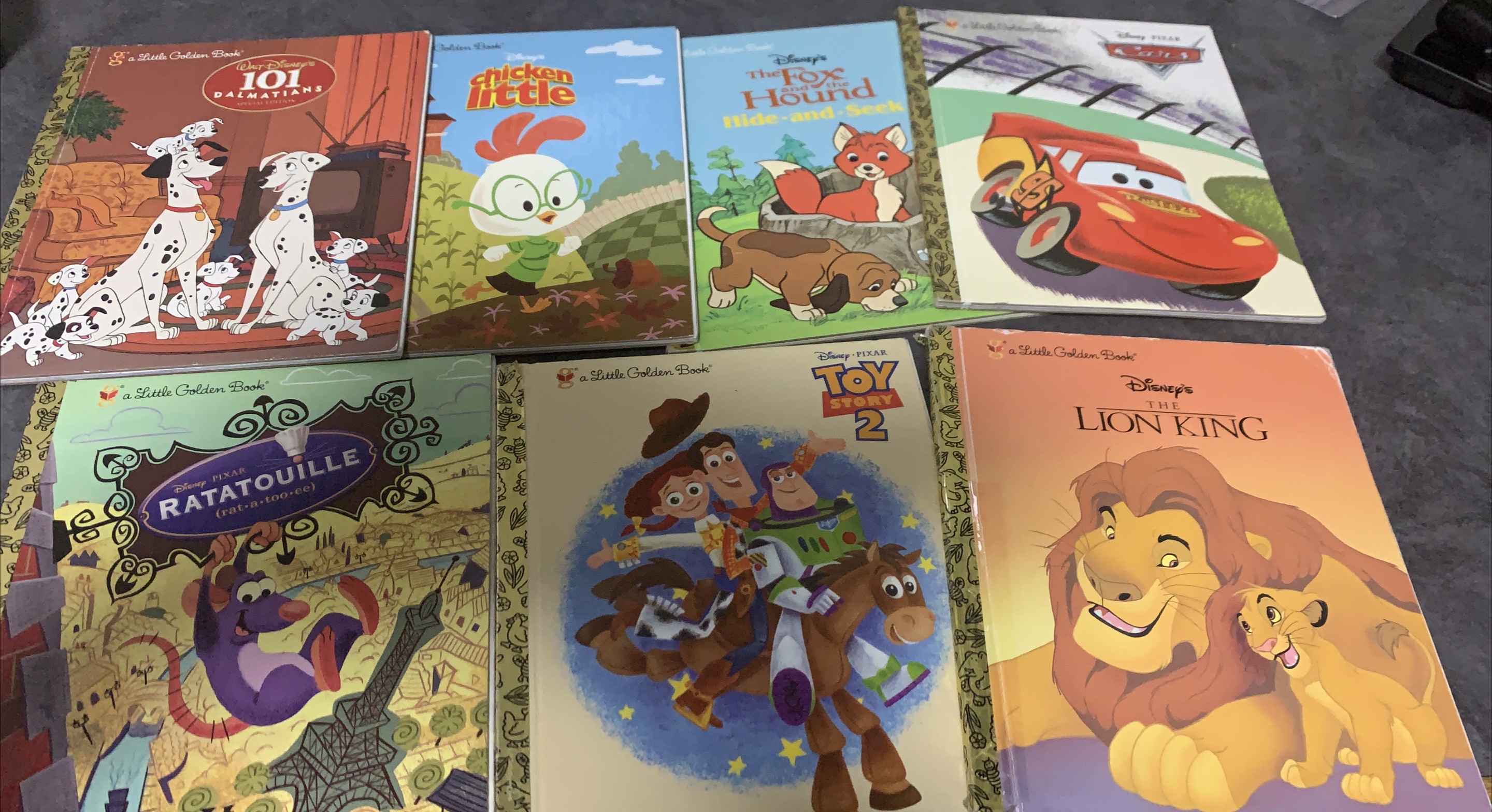 Disney Little Golden Books - Lot of 7 thumbnail