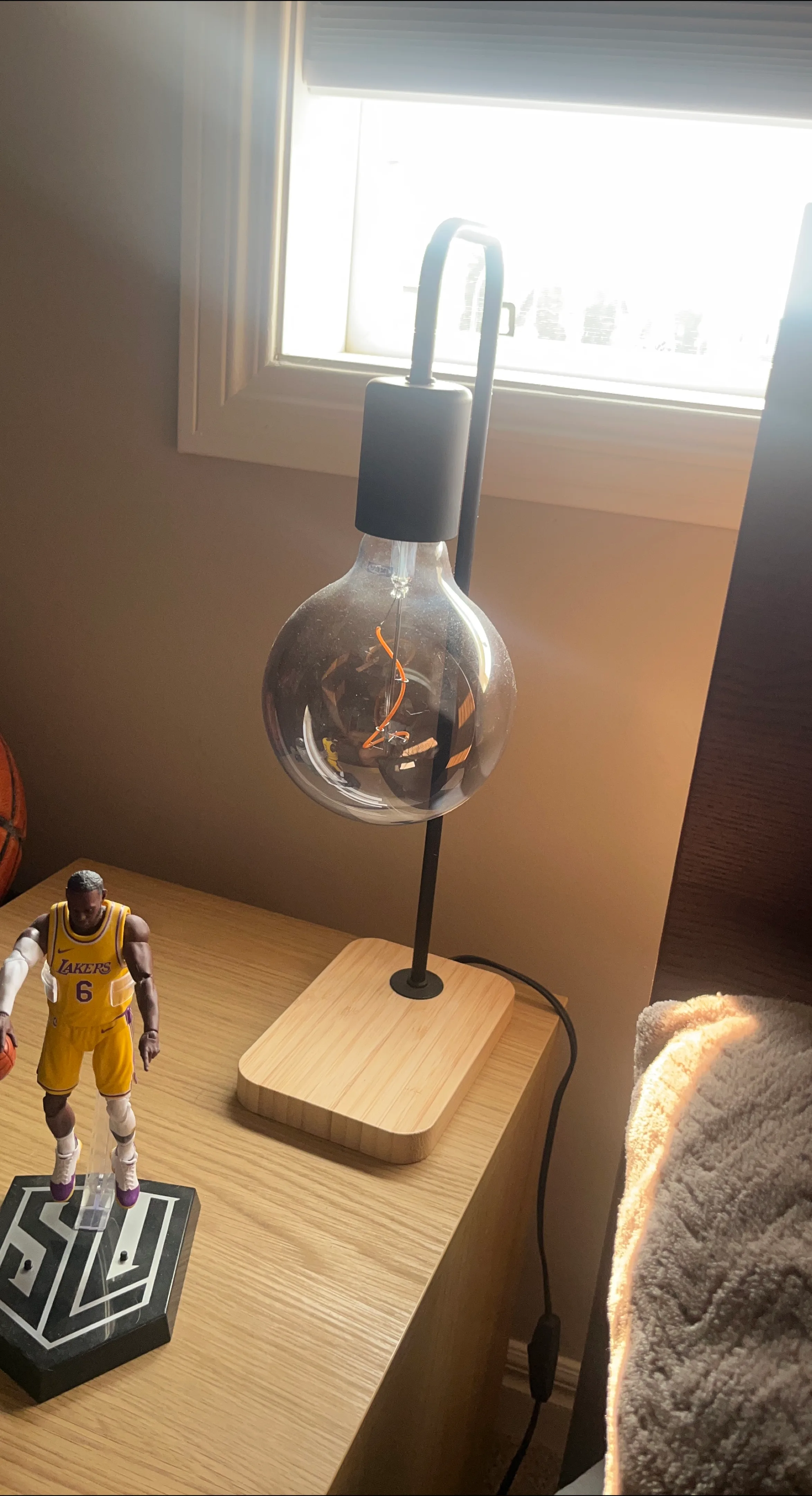 Edison Style Bulb Table Lamp