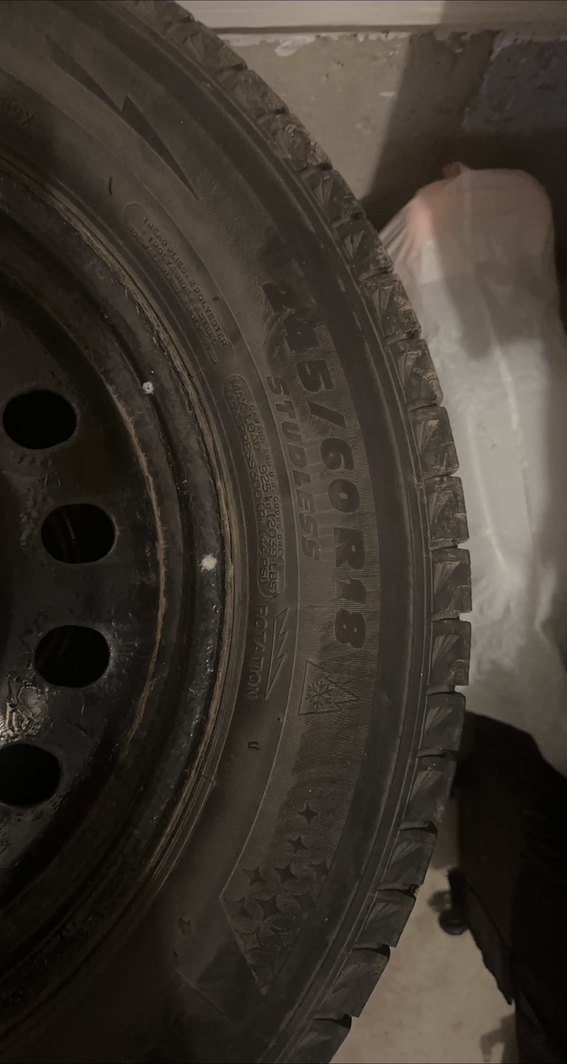 Michelin Winter Tires 245/60R18