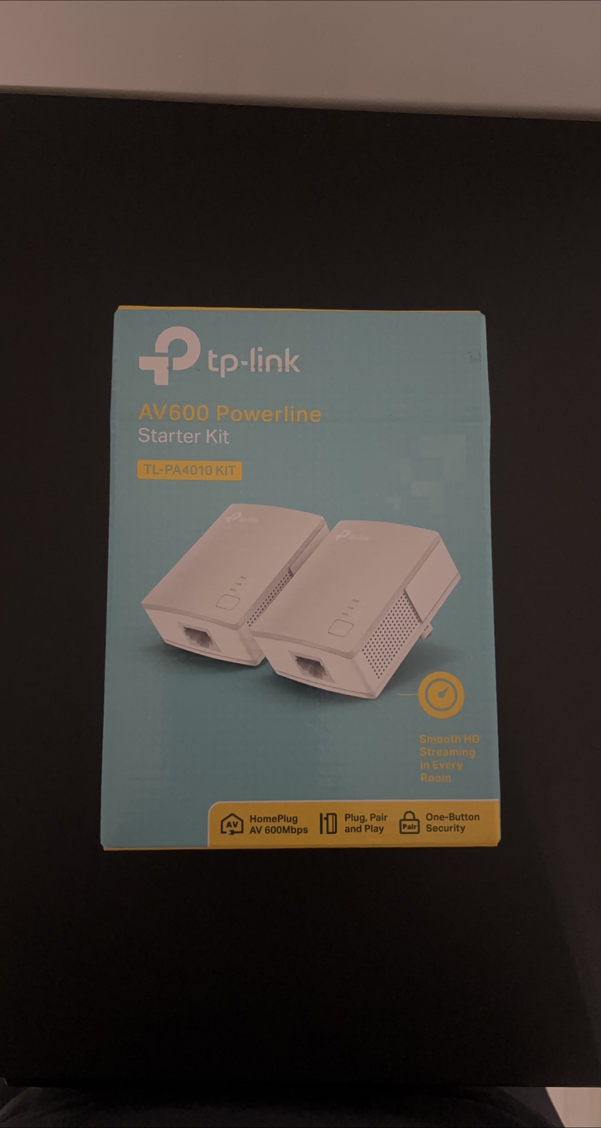 TP-Link AV600 Powerline Starter Kit - New thumbnail